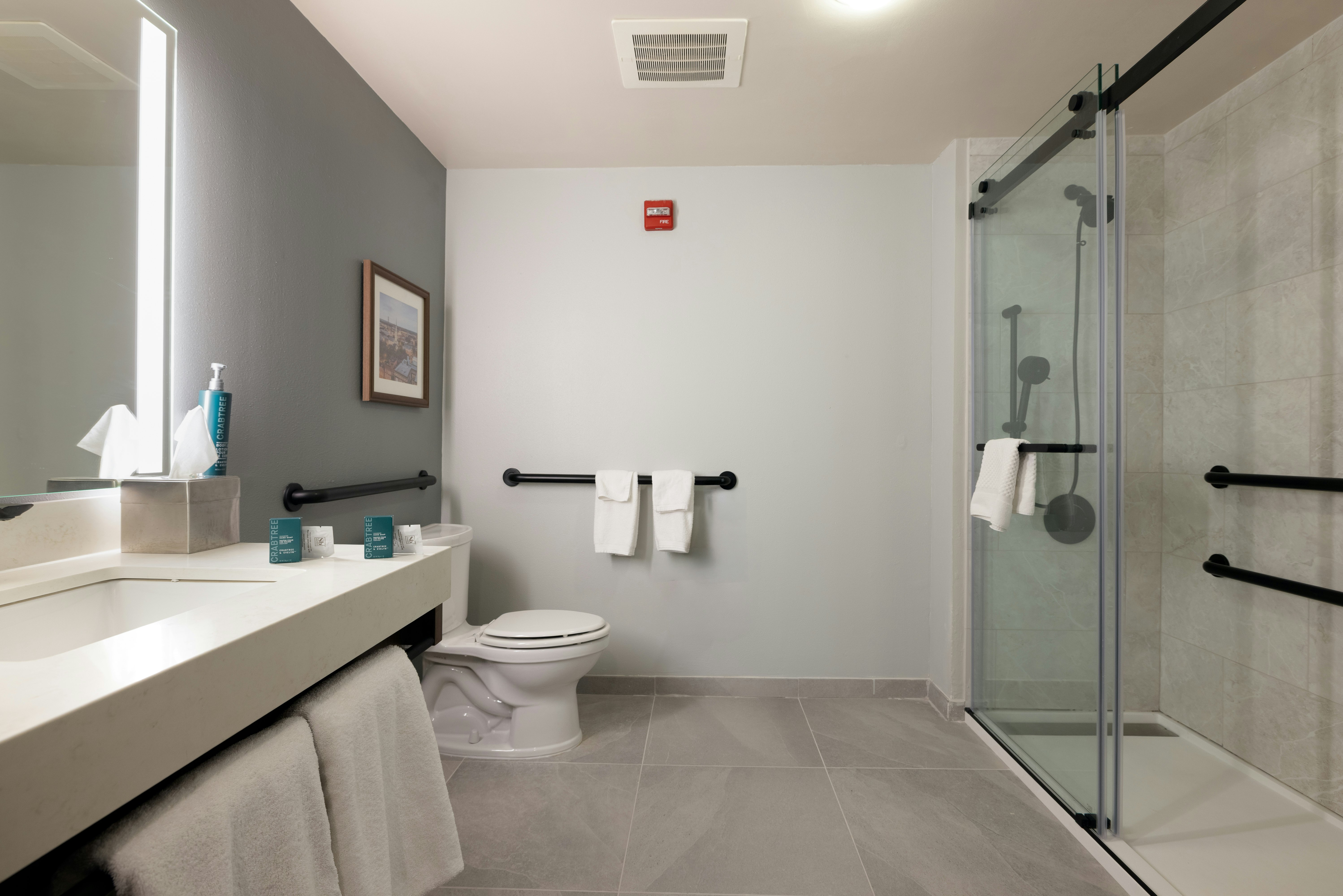استوديو بسرير كينج لذوي الإعاقة، DoubleTree by Hilton Hotel Savannah Airport 9/10
