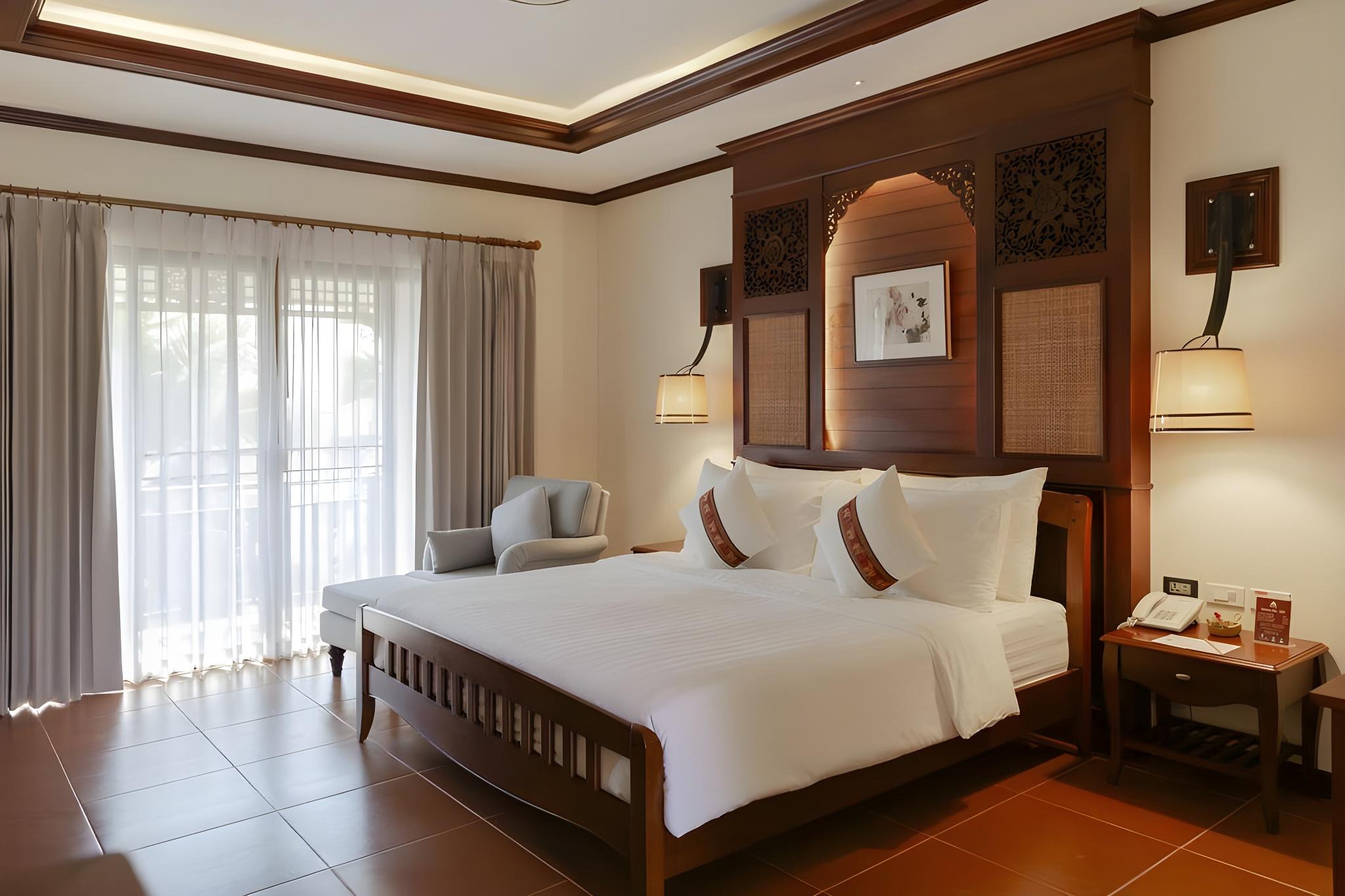 غرفة فاخرة بسرير كينج وسريرين كوين، Horizon Village And Resort 2/2