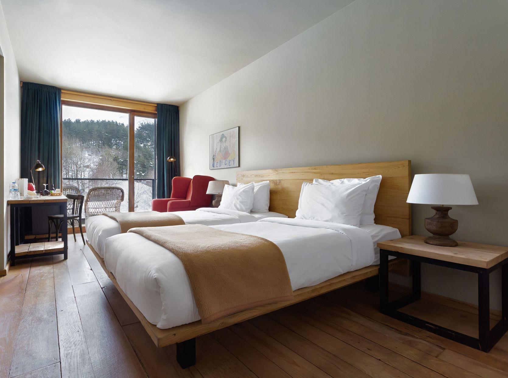 Room, 2 Double Beds, Forest View