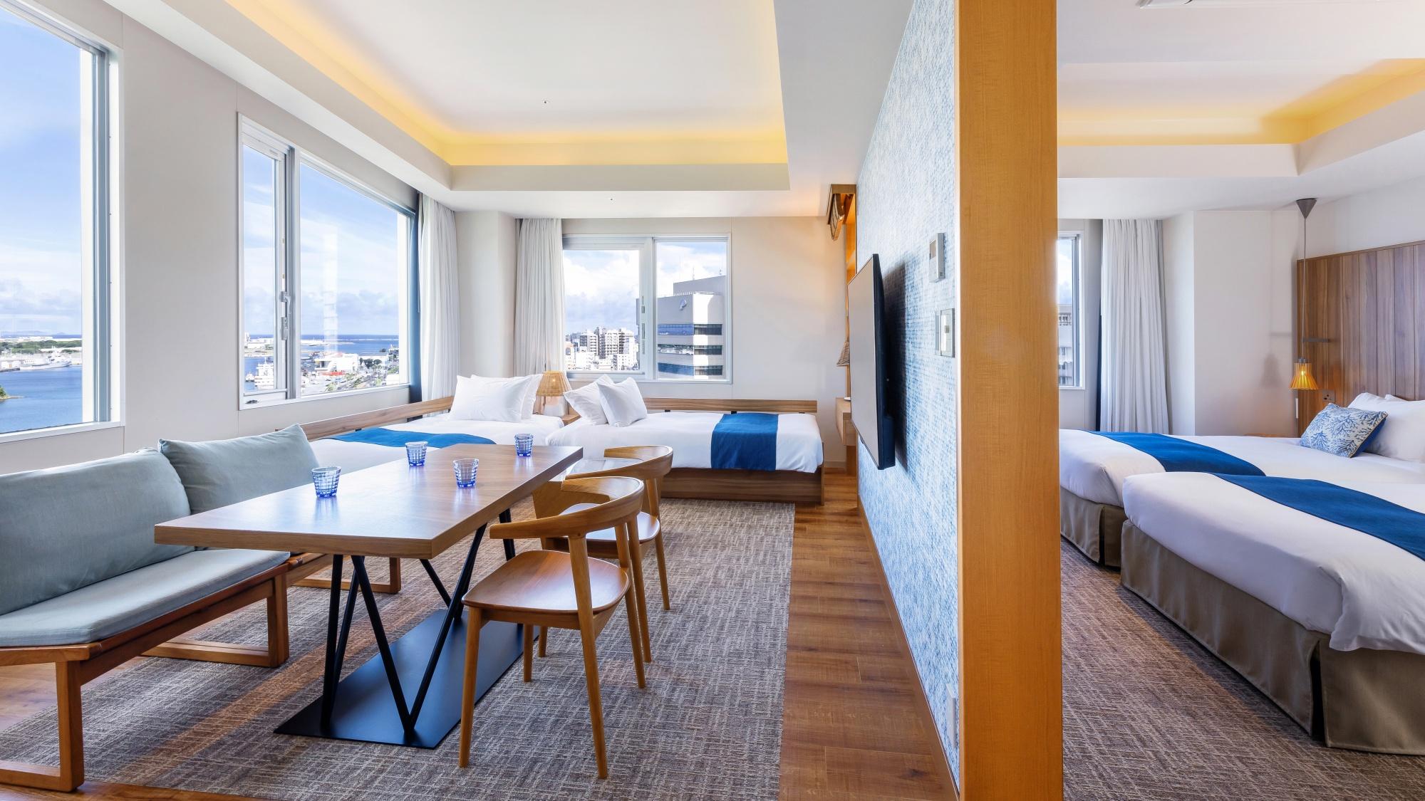 Premier, Premium, Twin Beds, Riverside, River View