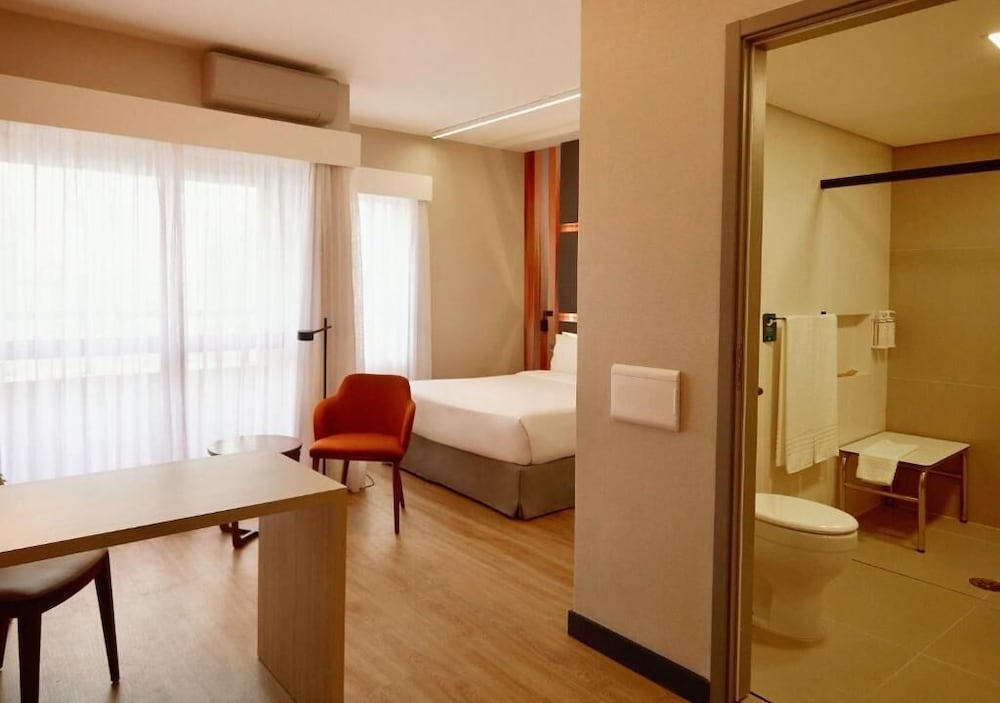 غرفة فاخرة بسرير كوين لذوي الإعاقة، Quality Hotel Paulista - Sao Paulo 6/6