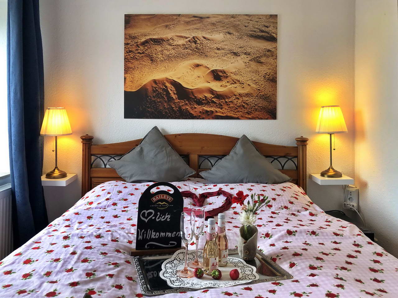 غرفة قياسية بسرير كينج، Landlust Hotel - Astrid Lepke 3/4