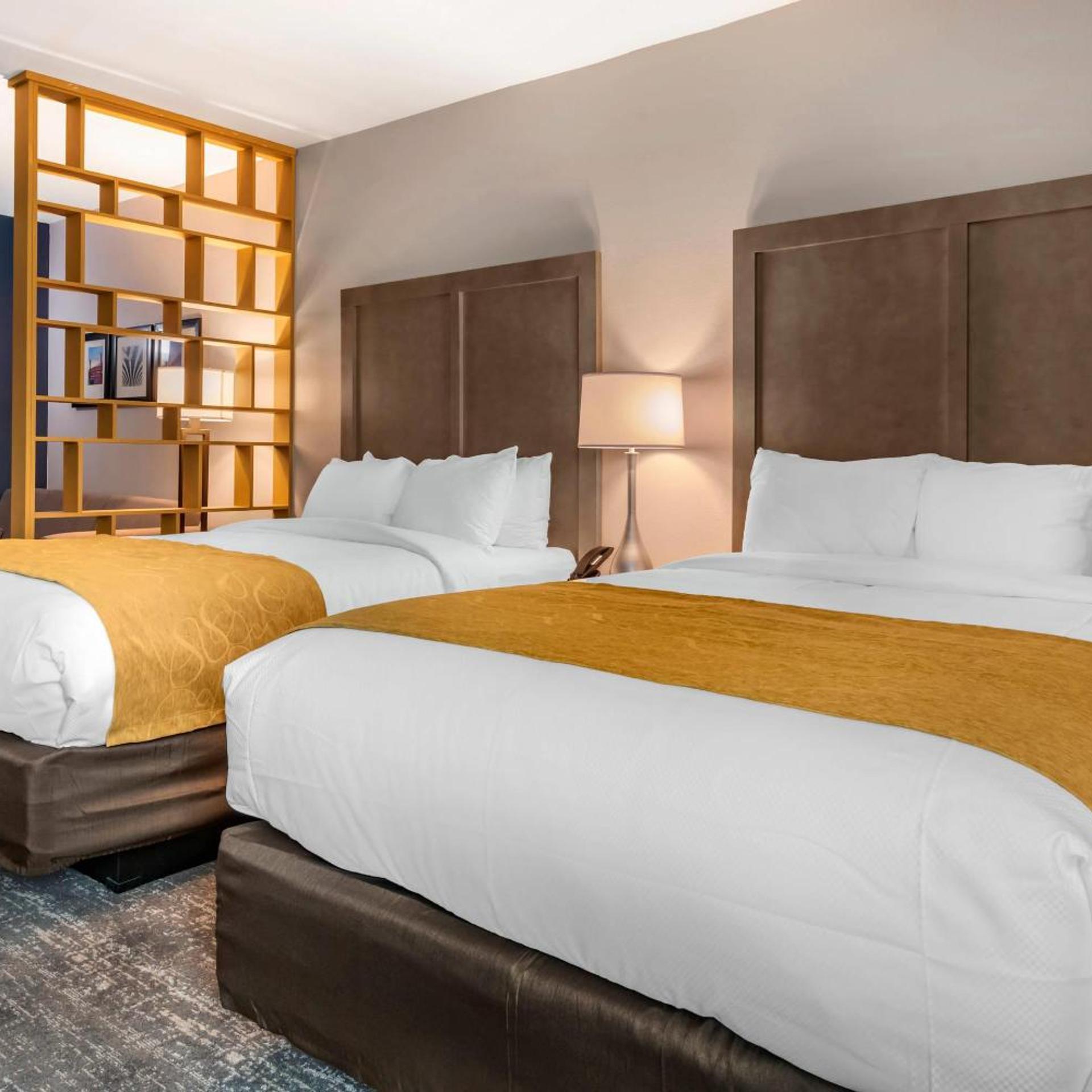 Suite, 2 Queen Beds, Sofa, Accessible
