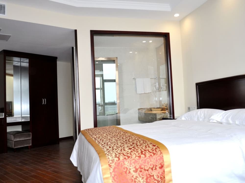 Room at GreenTree Inn Jiangsu Huaian University Town Science and Technology Avenue Business Hotel, Huaian