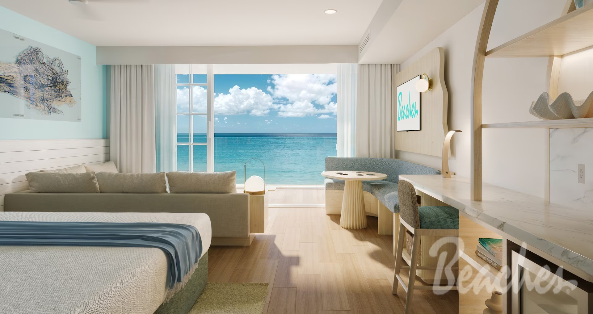 Concierge, Beach, Walkout, Suite