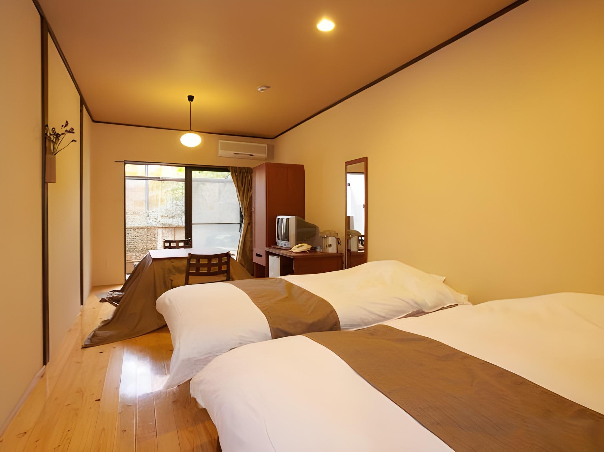 Room, Twin Beds, Outdoor Bath, Main Building