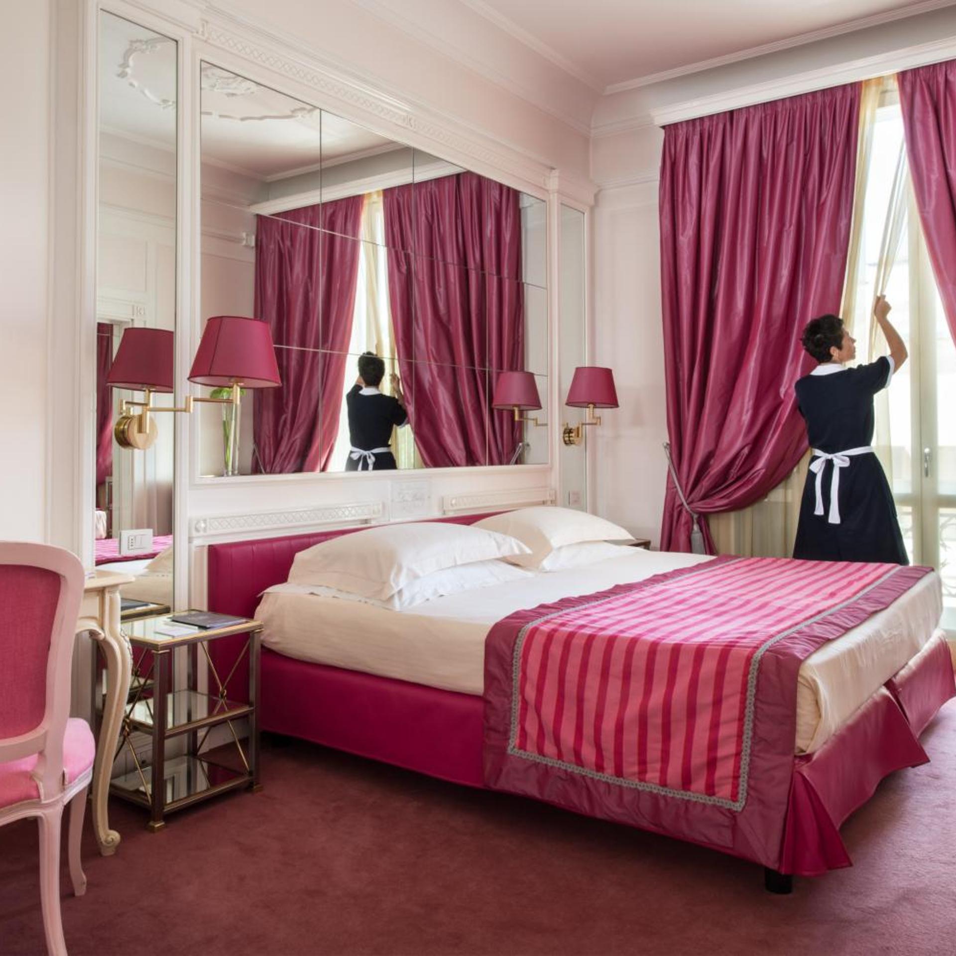 غرفة كومفورت بسرير مزدوج أو سريرين منفصلين، Grand Hotel Des Bains 3/9