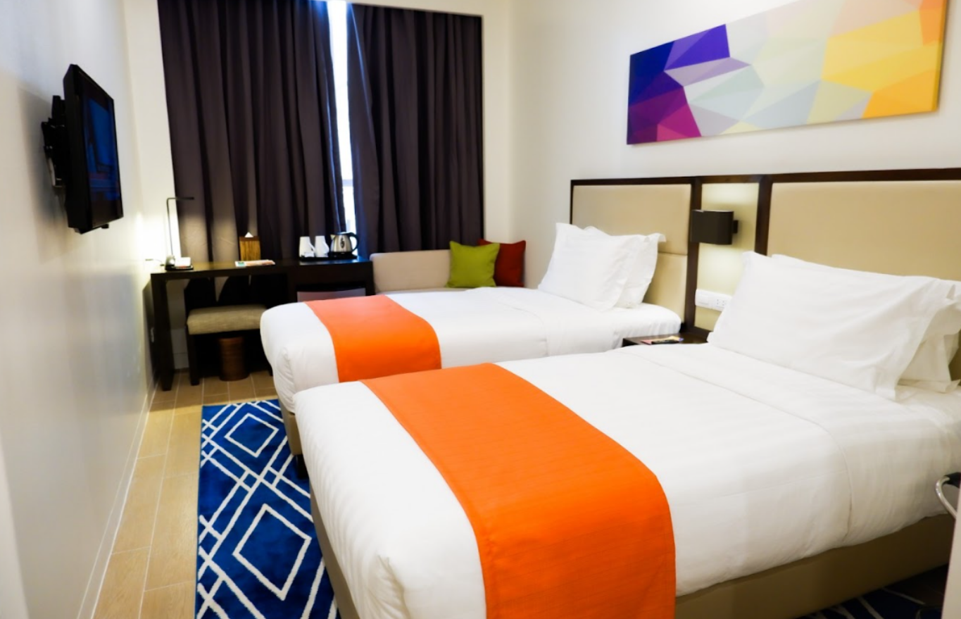 غرفة ديلوكس بسريرين منفصلين