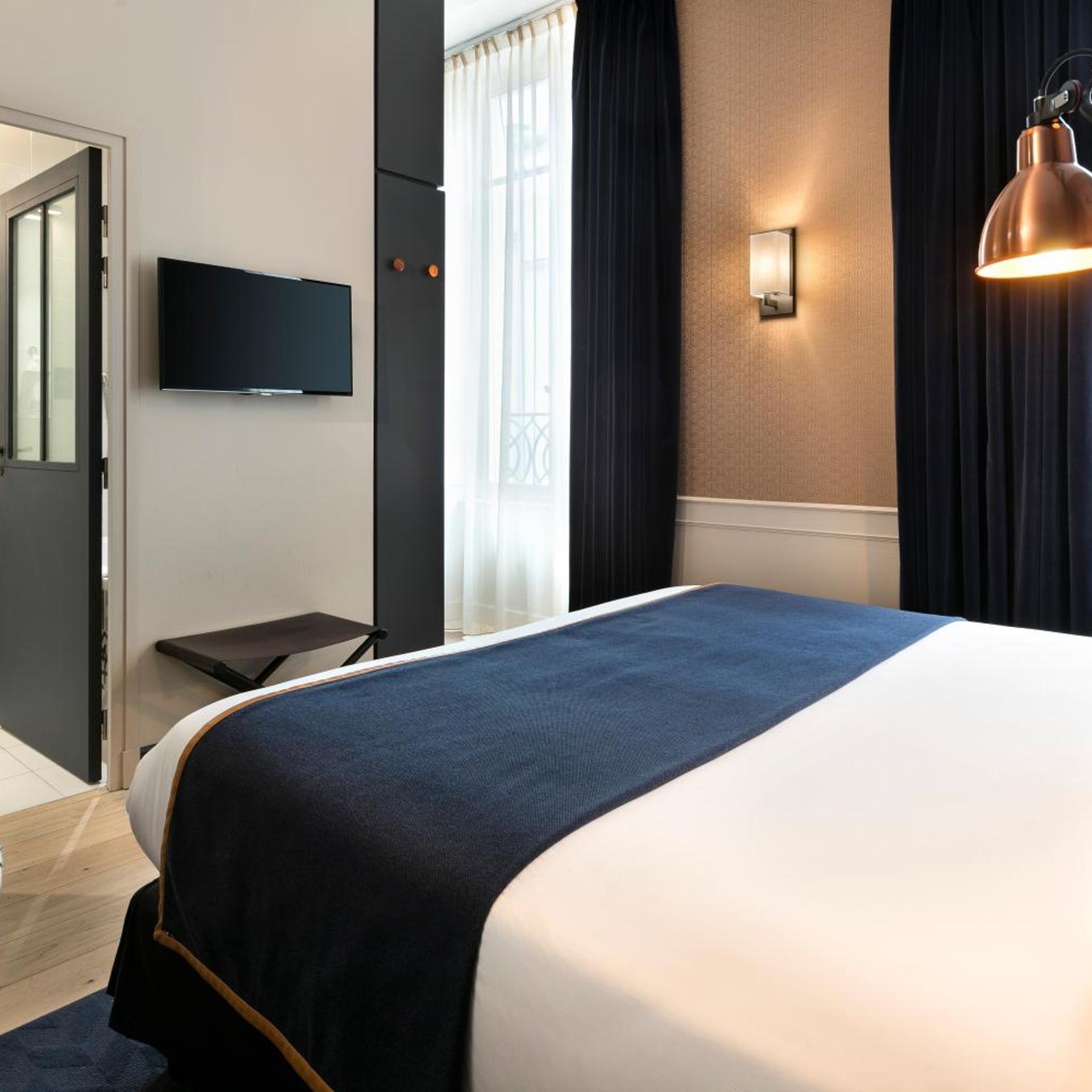 غرفة سوبيريور بسرير مزدوج أو سريرين منفصلين، Hotel Square Louvois 4/5