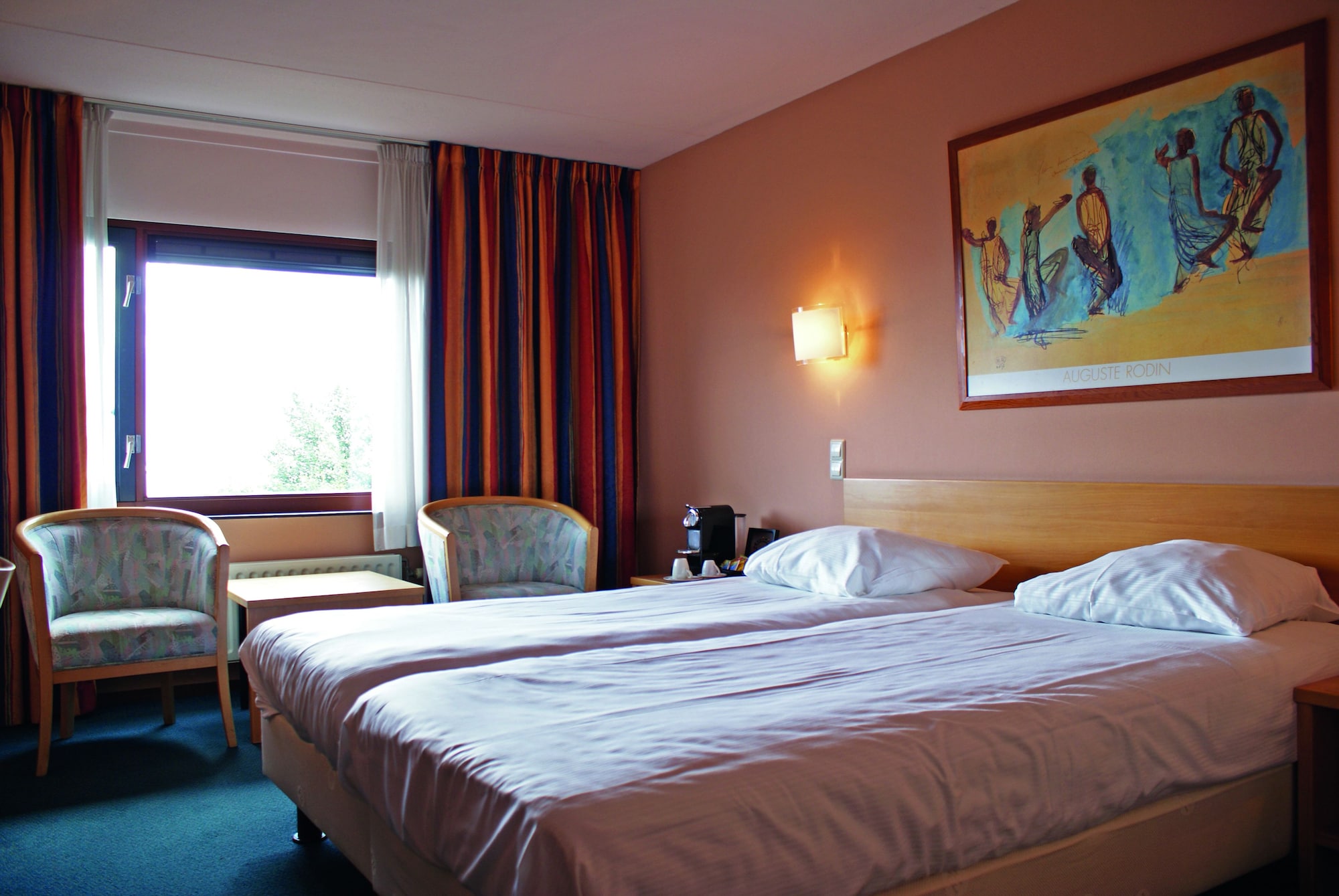 Comfort, Twin Beds, Fletcher Hotel-Restaurant Stadspark 2/6