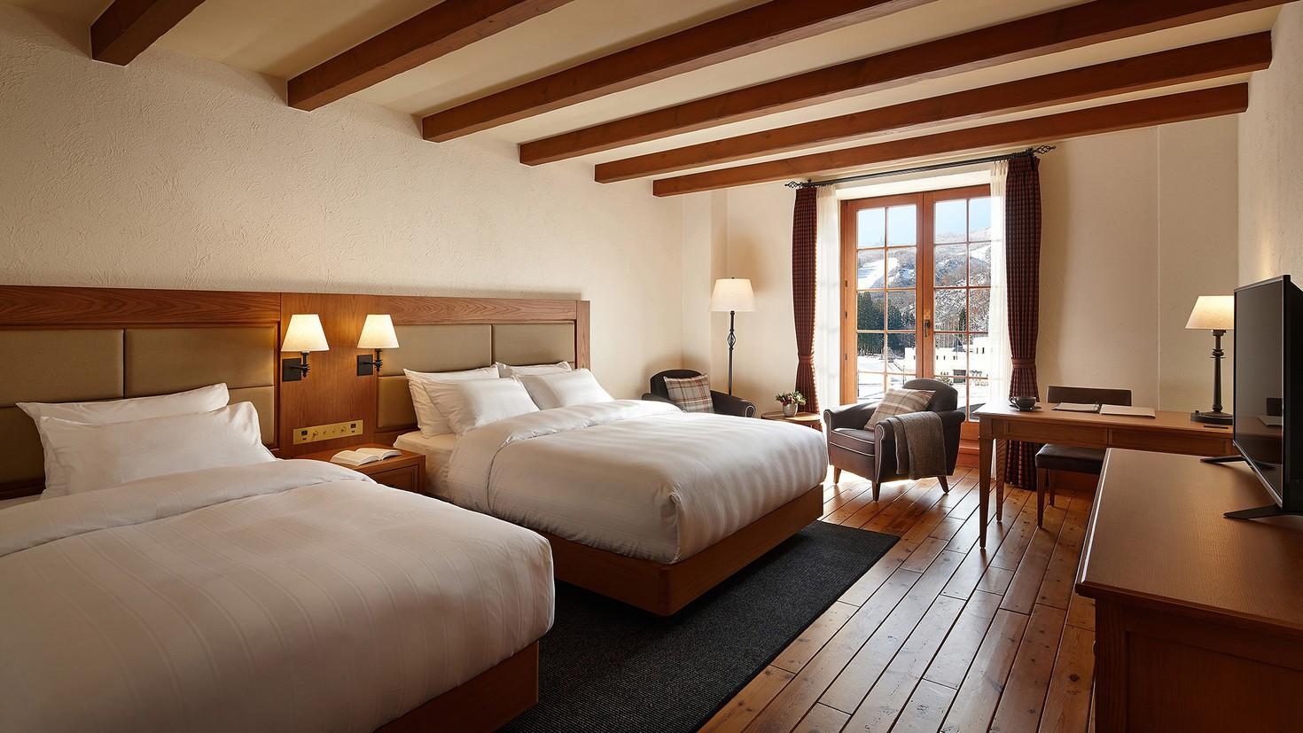 Deluxe, Family, Twin Beds, Club Building