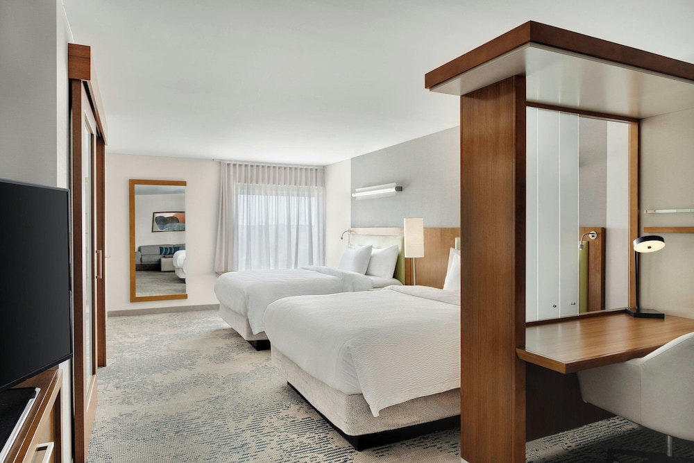 جناح بسريرين كوين بإطلالة على المتنزه مع سرير سحّاب إضافي، Springhill Suites Chicago Southeast Munster In 5/5