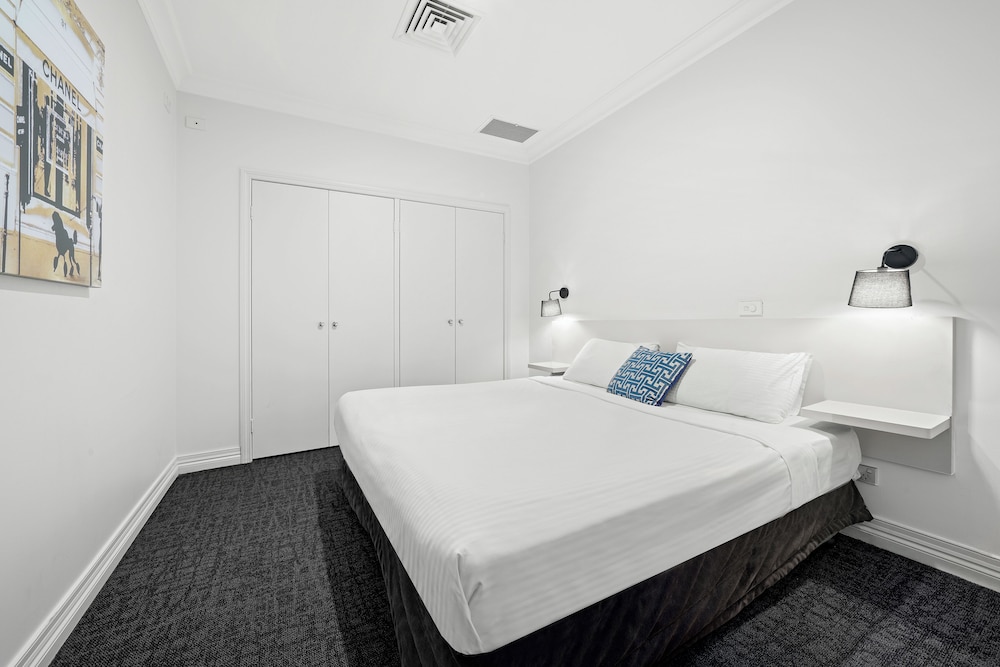 شقة ديلوكس بغرفتي نوم، Comfort Apartments Melbourne Central 6/9