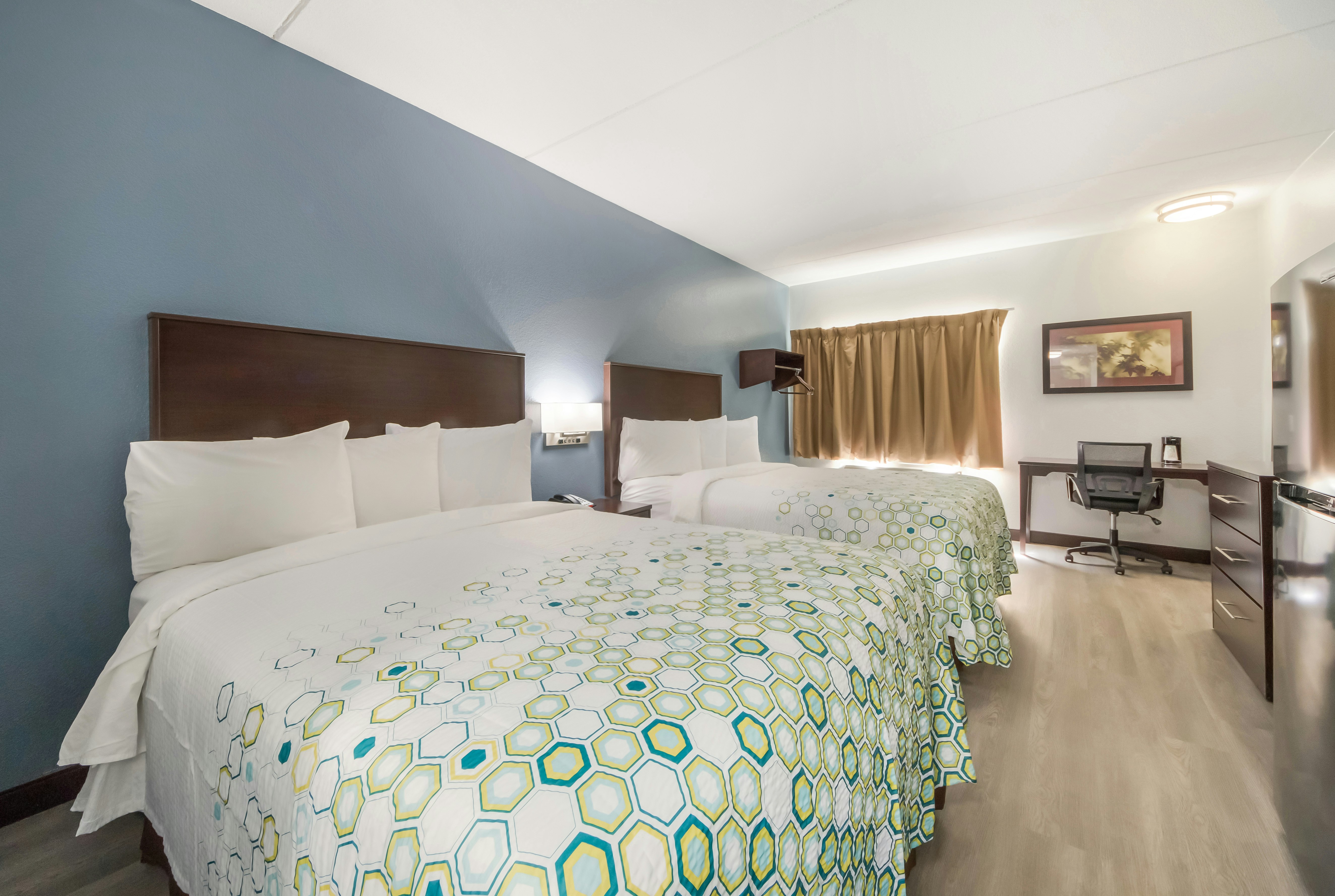 Non-Smoking Studio 2 Queen Beds.