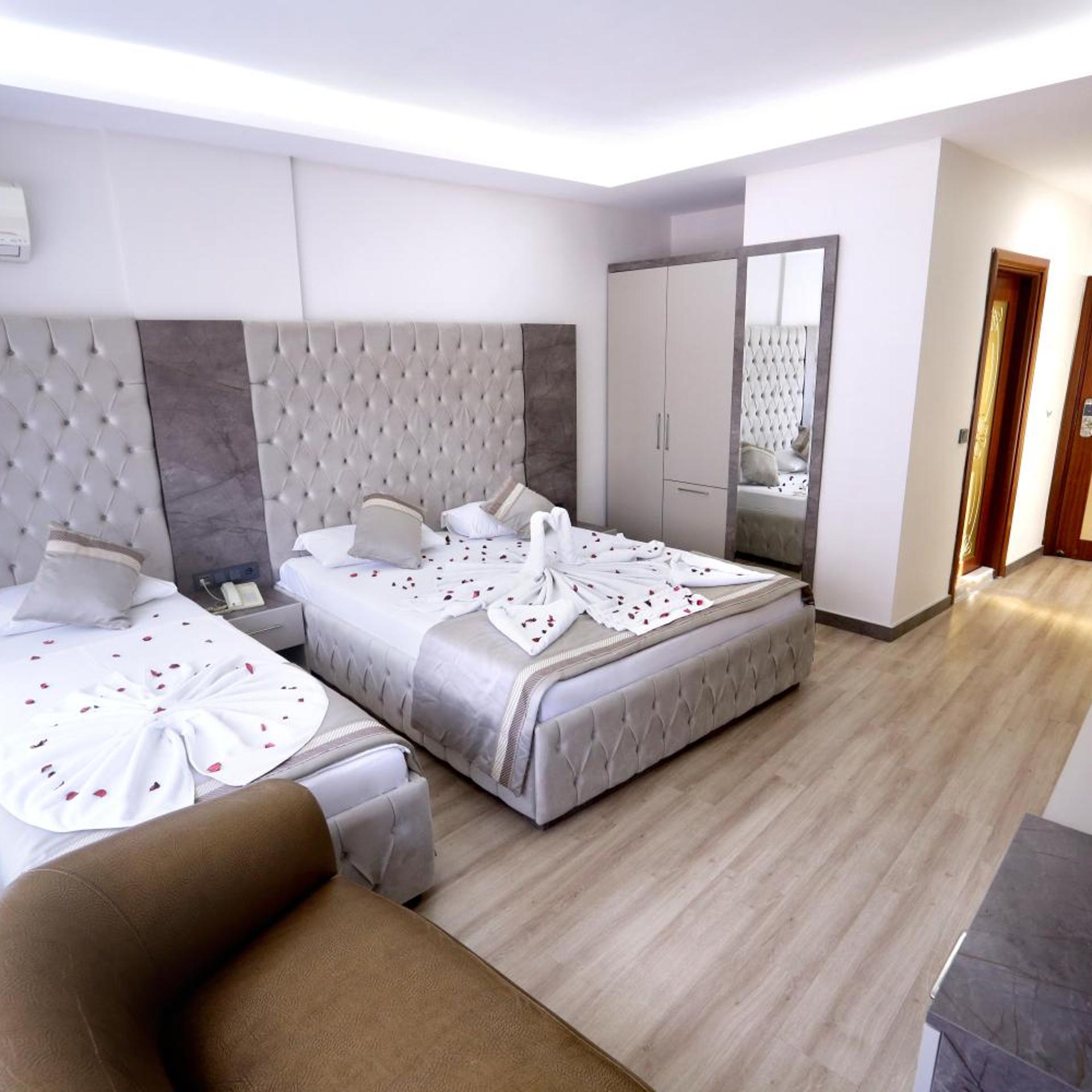 غرفة مفردة كبيرة، Kivrak Hotel Antalya 2/7