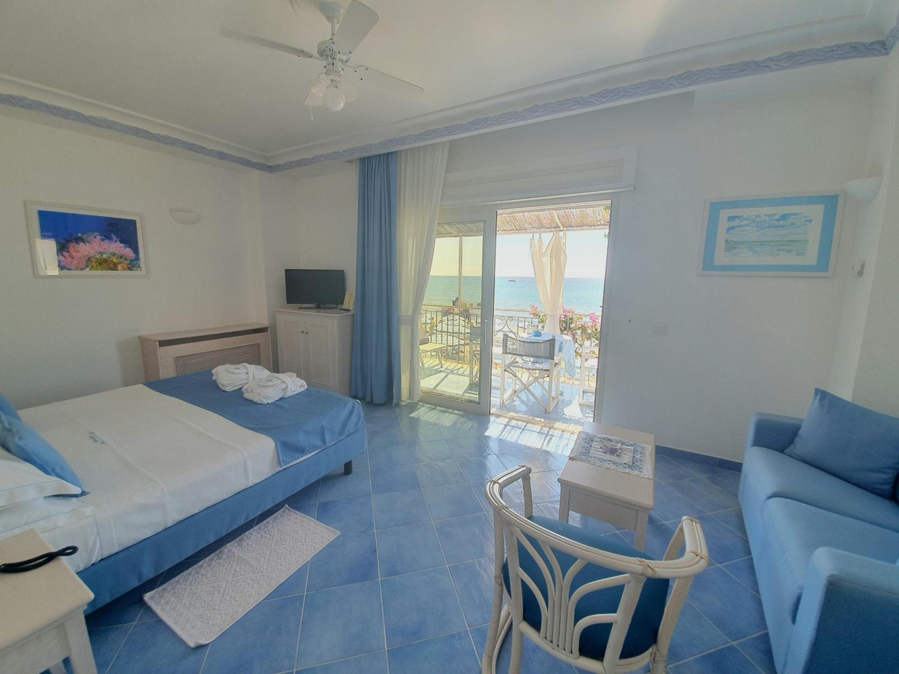 جناح بإطلالة على البحر، Aurora Hotel & Suites Sul Mare 8/10