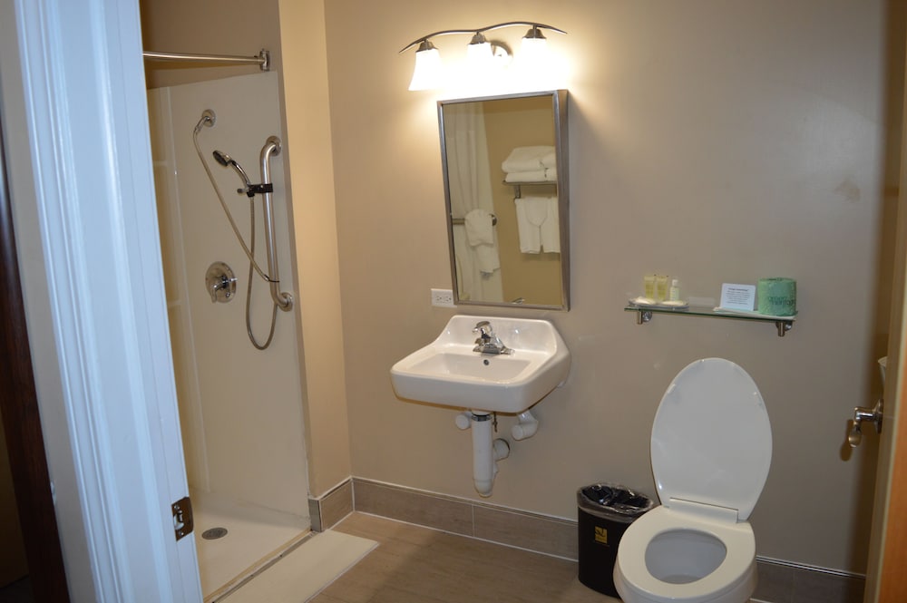 غرفة بسريرين مزدوجين لذوي الإعاقة، Quality Inn O'Hare Airport 3/3