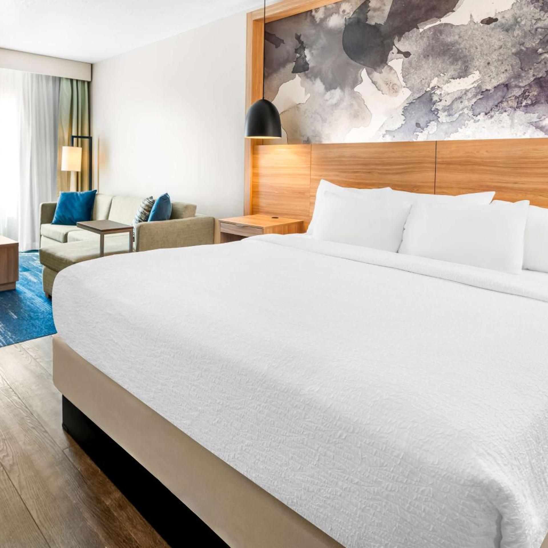 Suite, King Bed, Country View