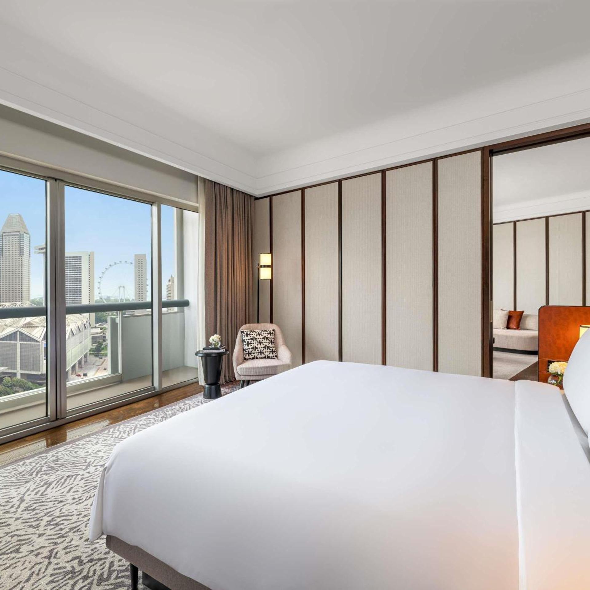 Ambassador, Suite, King Bed, 2 Balconies, Lounge Access