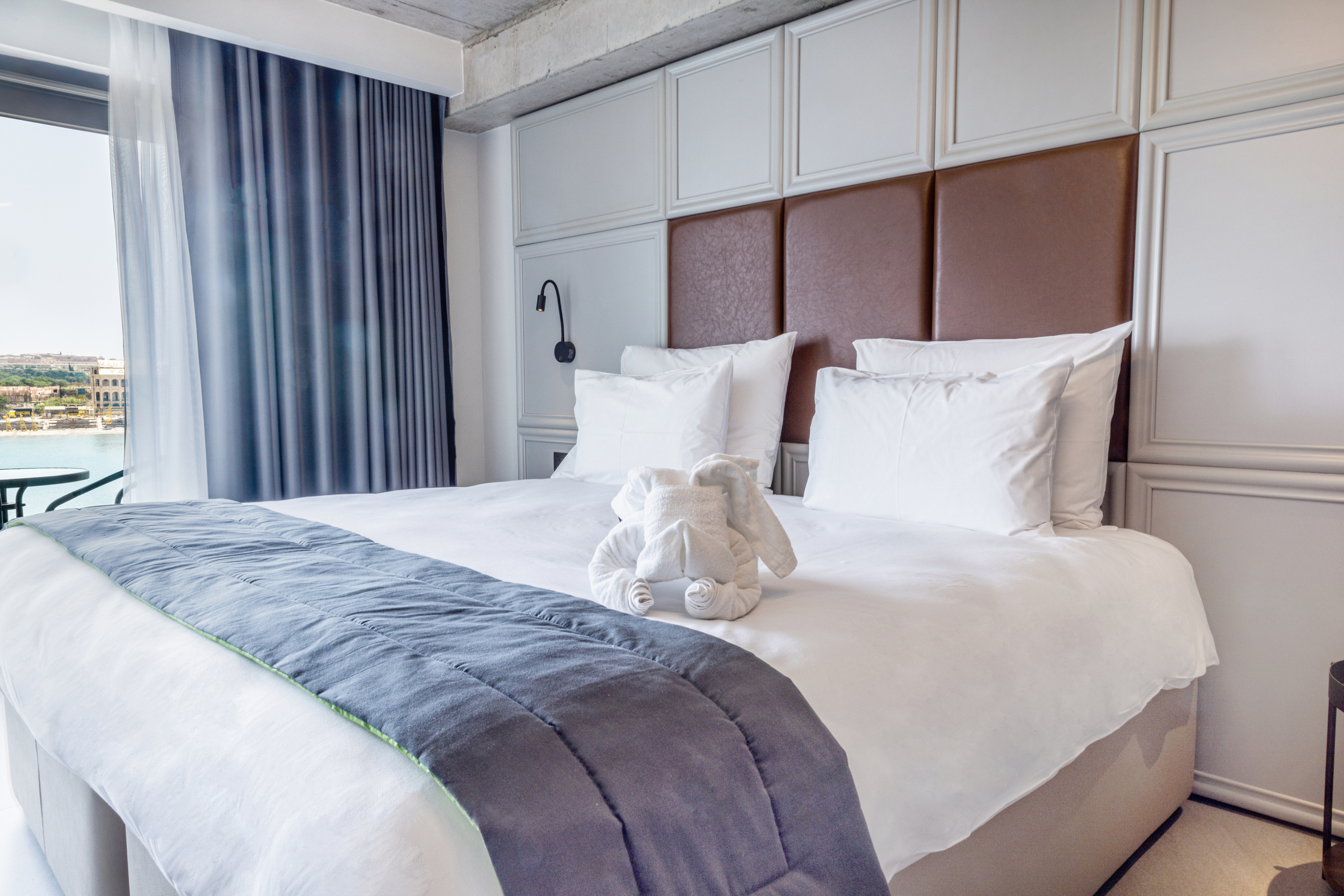 غرفة ديلوكس مفردة بإطلالة على البحر، The Londoner Hotel Sliema 2/6