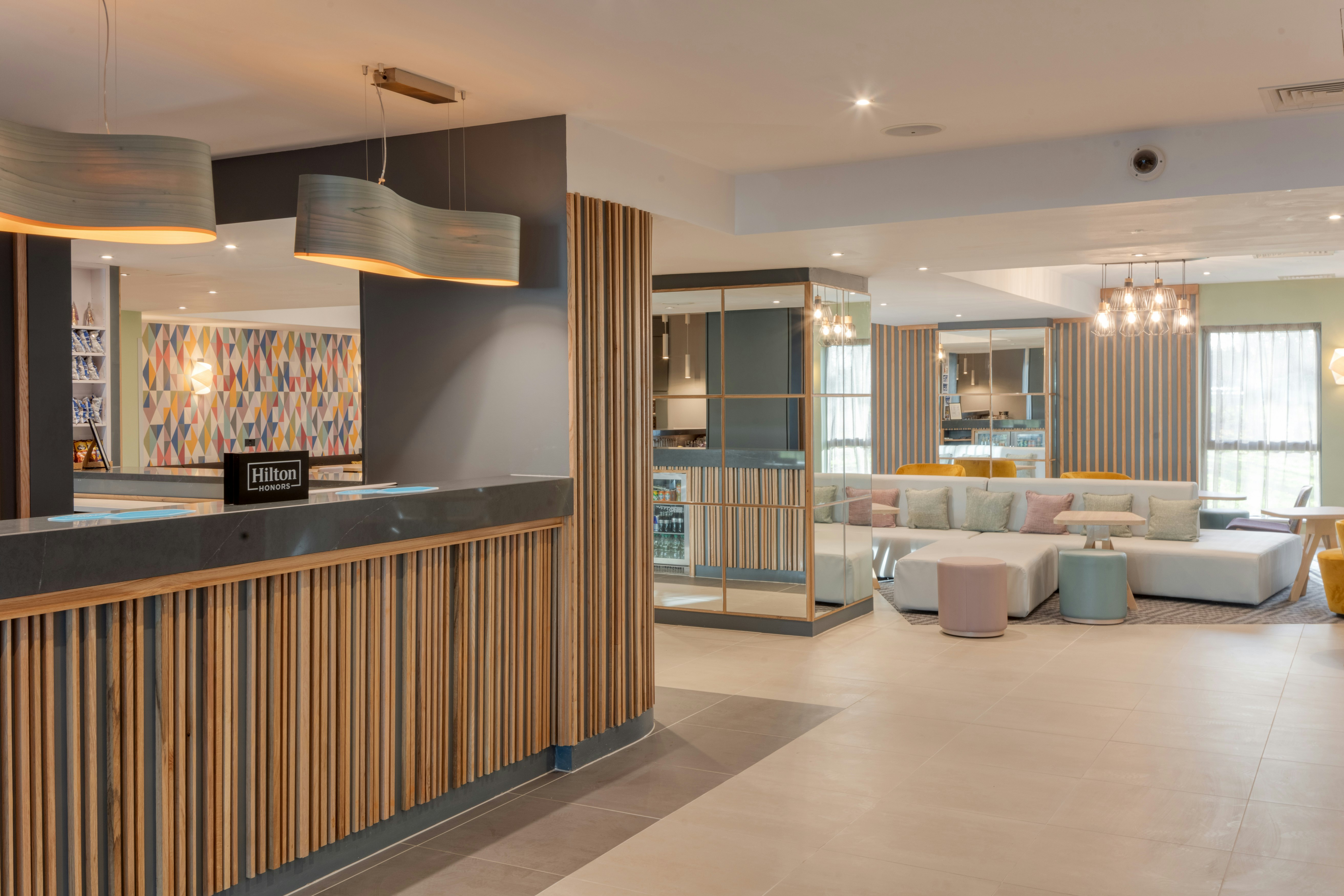 Lobby at Hampton By Hilton Corby Kettering, CORBY