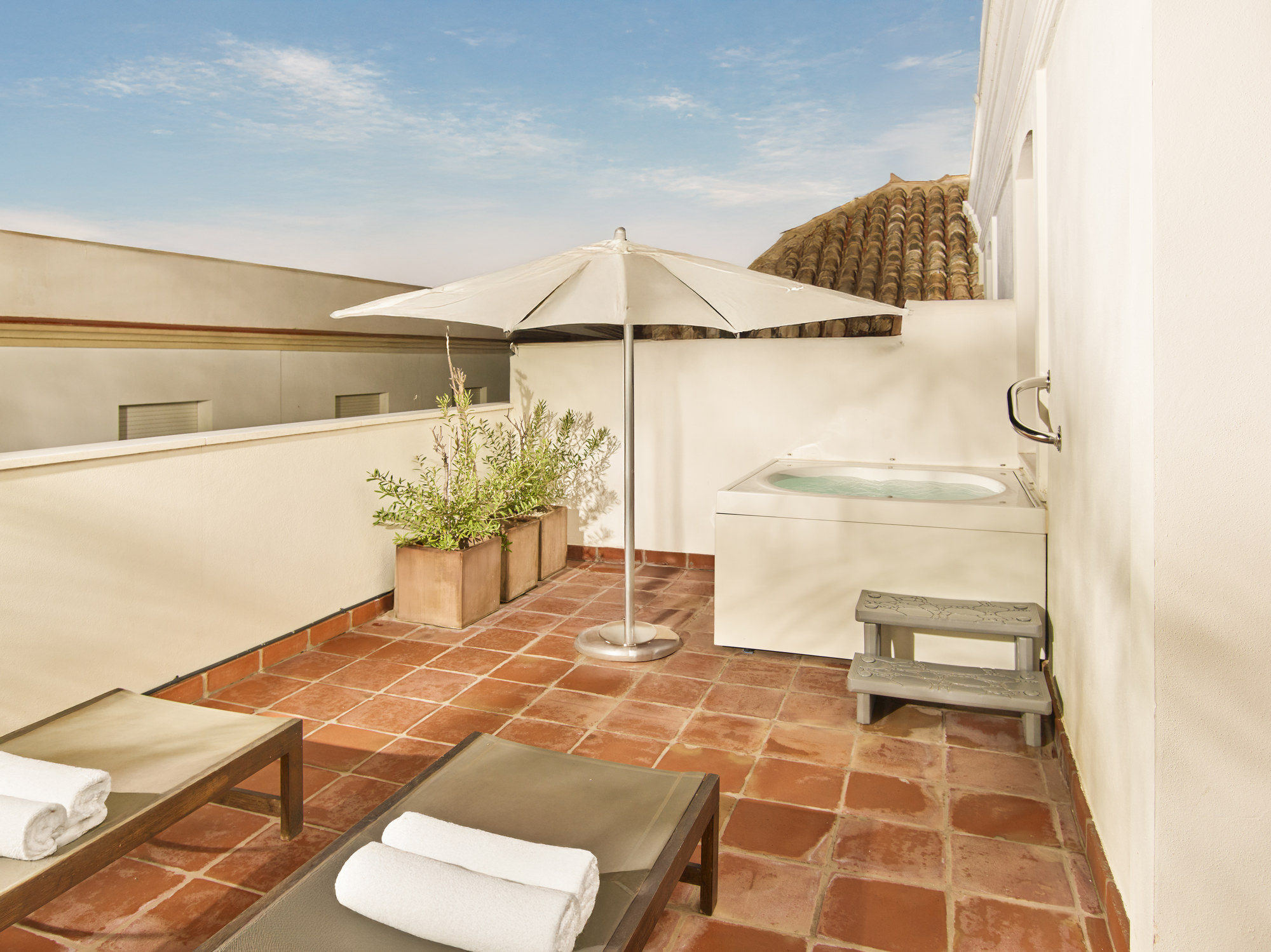 غرفة ديلوكس بسرير مزدوج بشرفة