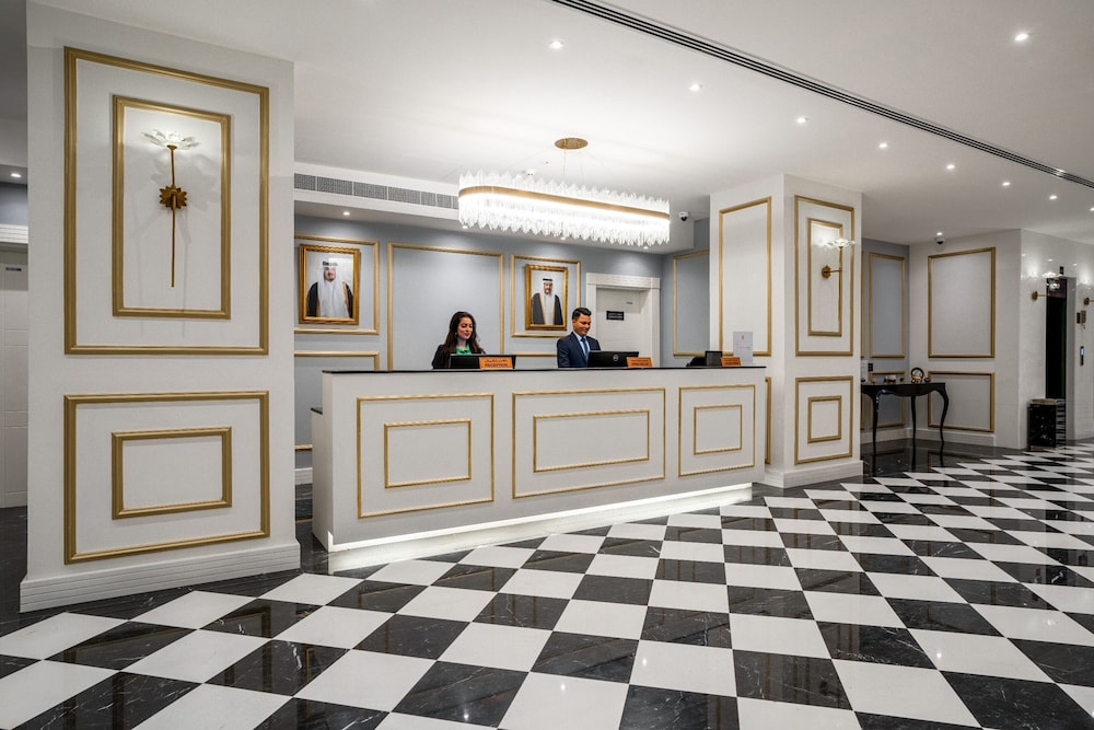 Lobby at Shraao Hotel, DOHA