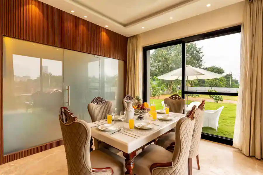 ELIVAAS Gardenia 4 BHK Farmhouse with Private Pool 9/10