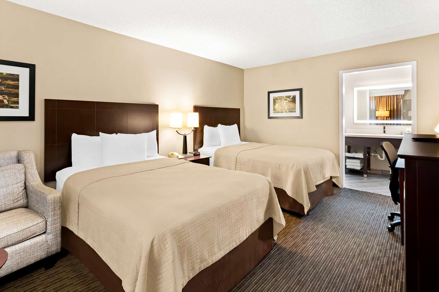First, 2 Double Beds, Pet Friendly