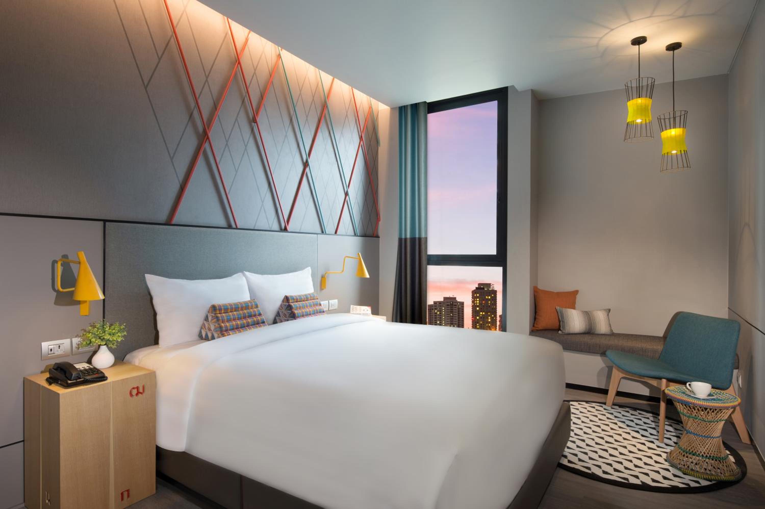 غرفة قياسية بسرير كوين، Ibis Styles Bangkok Sukhumvit Phra Khanong 4/10