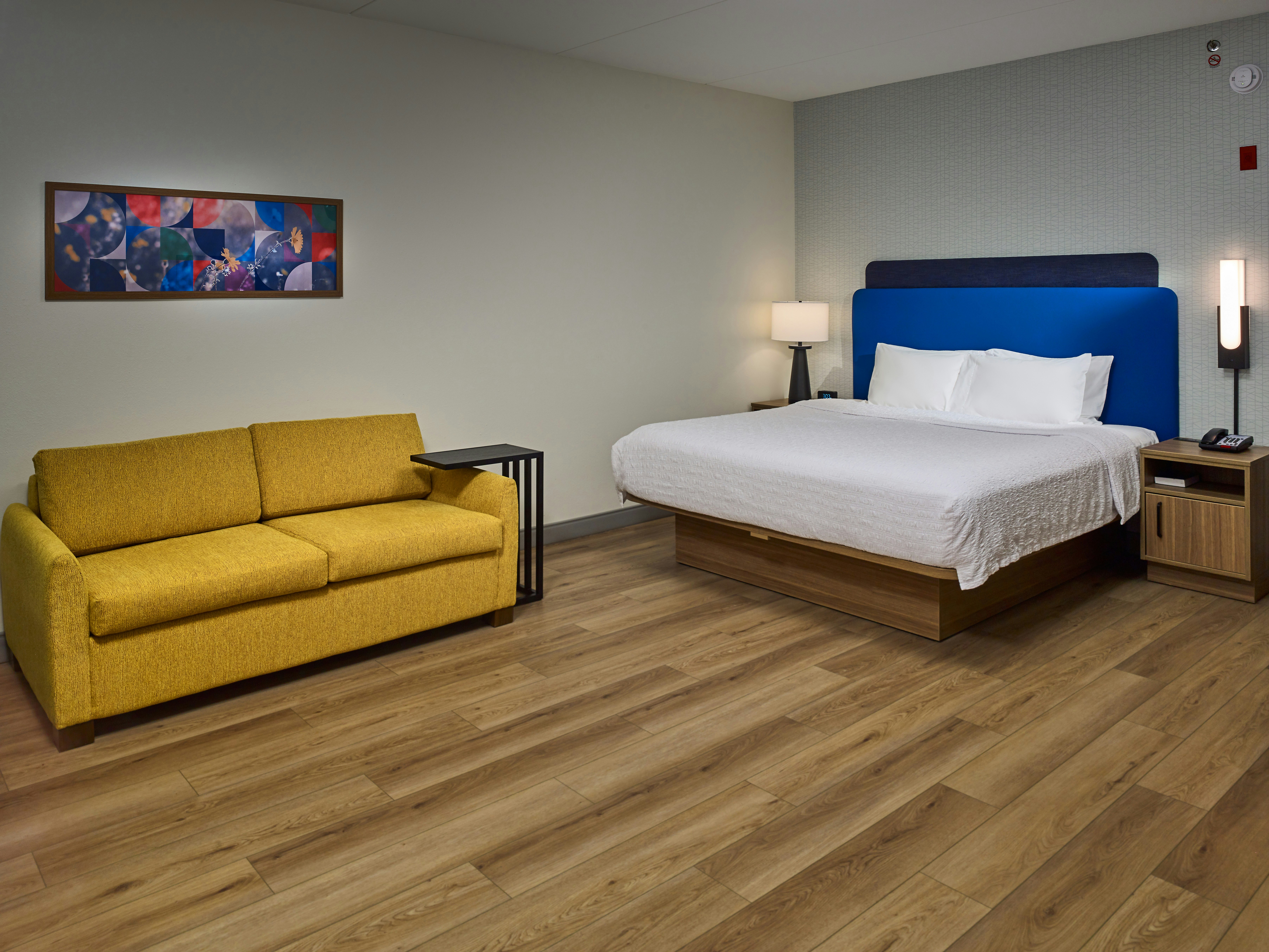 ROOM, KING BED, SOFA