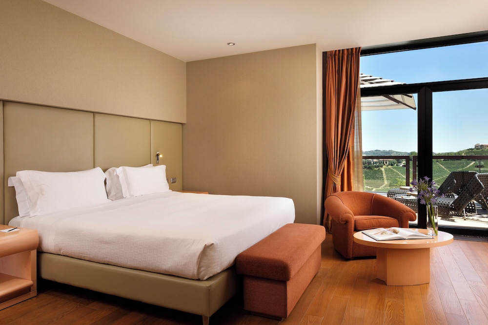 غرفة جونيور بسرير مزدوج أو سريرين منفصلين بشرفة، Il Boscareto Resort Spa 3/10