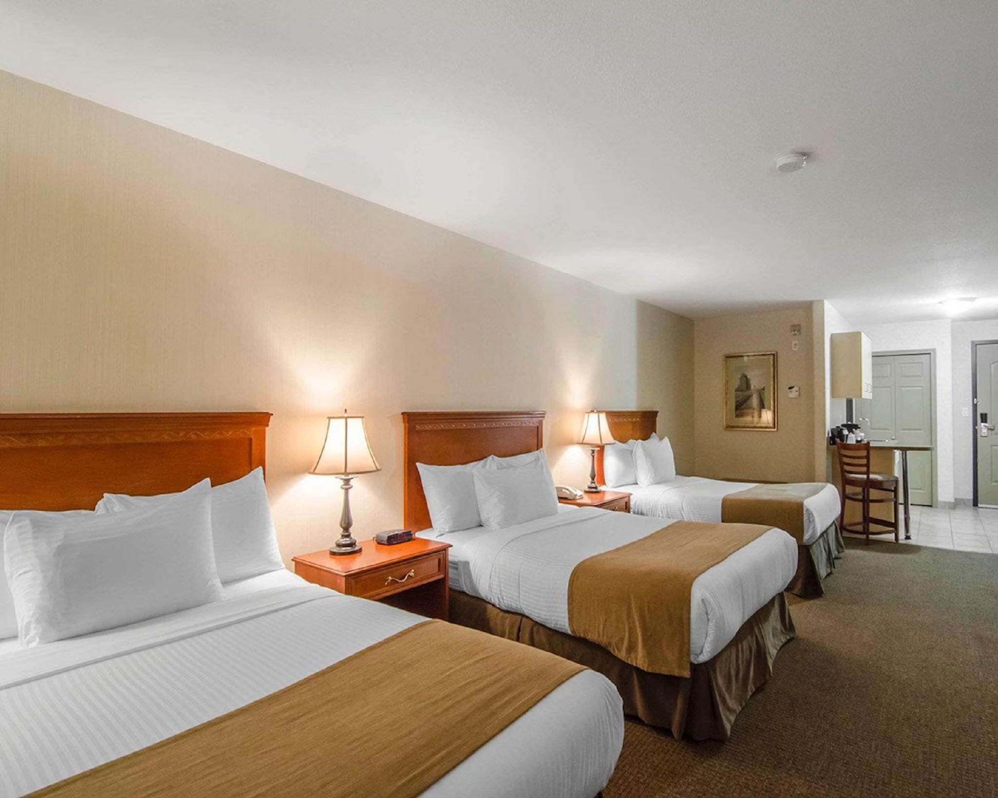 Upgrade, Efficiency, Suite, King and Twin Beds