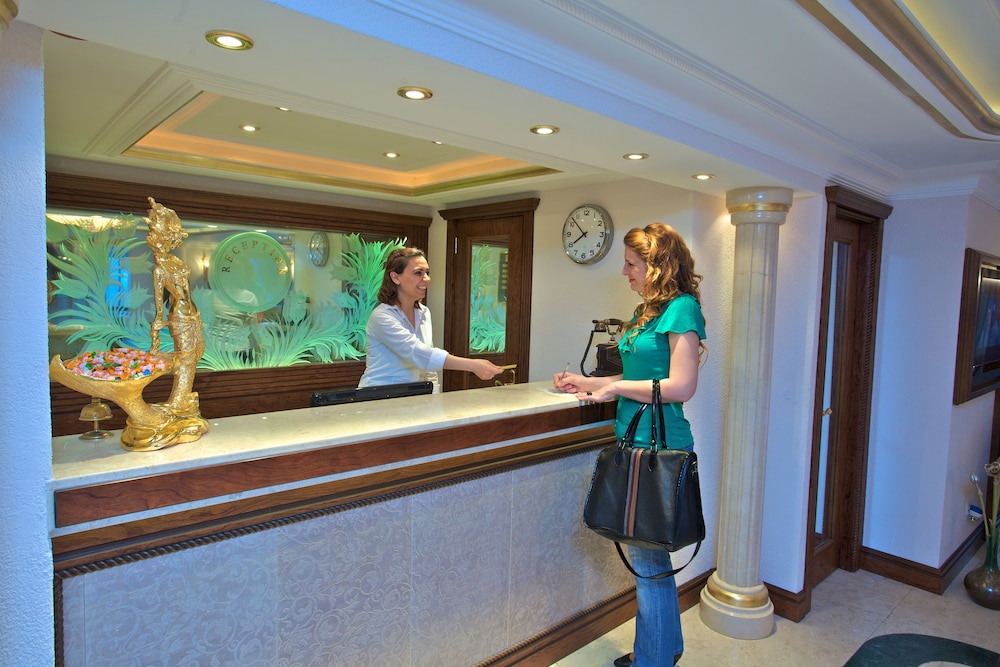 Lobby at Arden City Hotel, ISTANBUL
