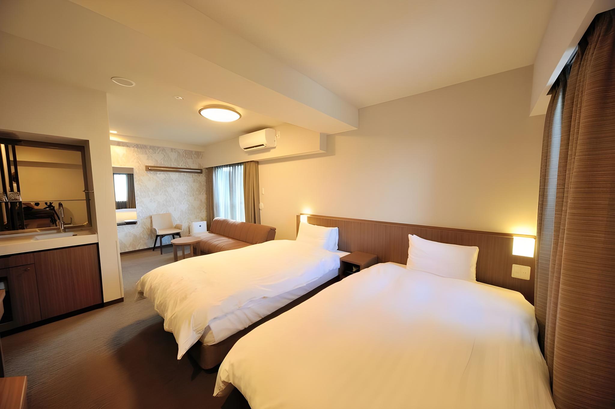Semi Room, Deluxe, 2 Semi Double Beds, Sofa
