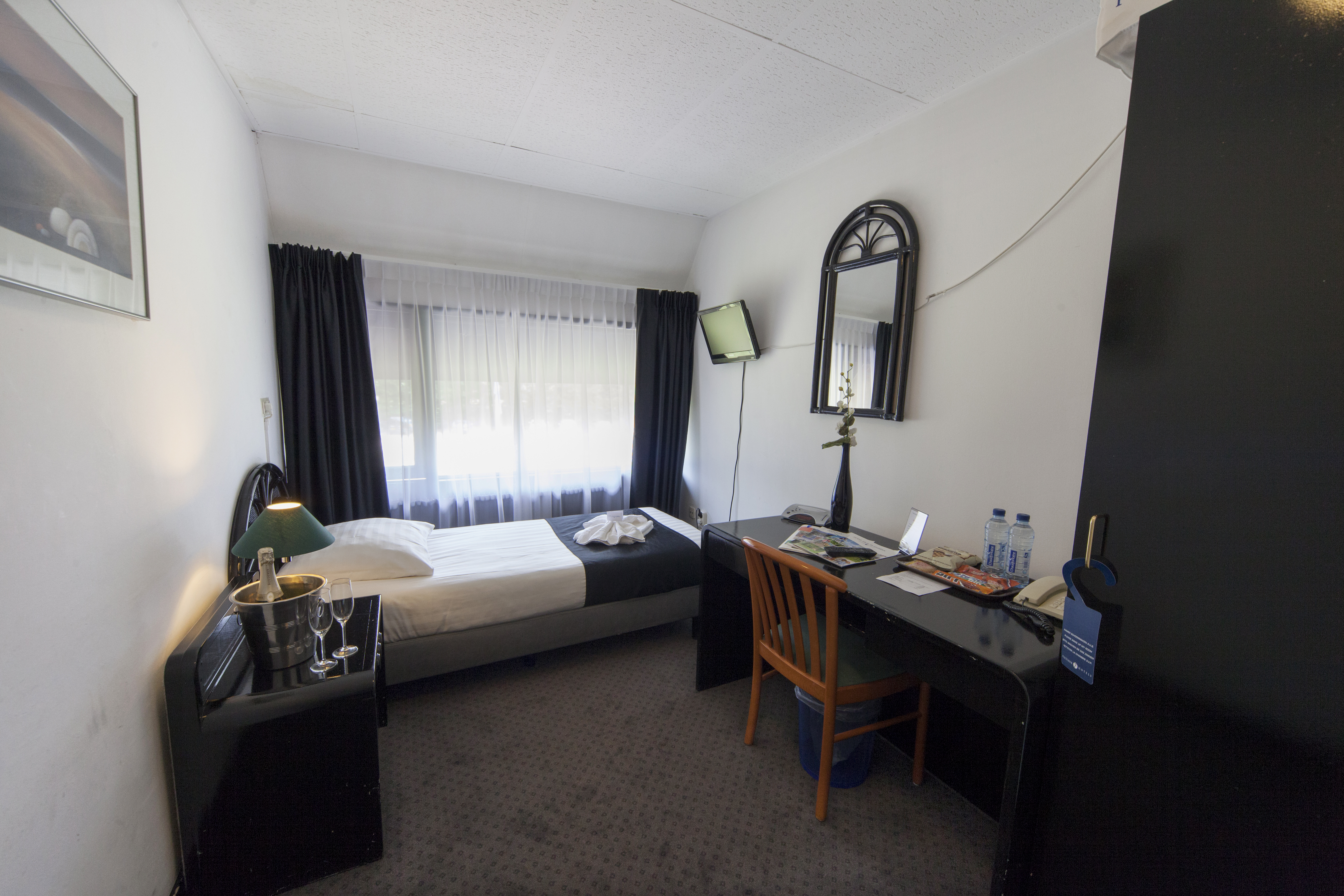 غرفة مفردة، Fletcher Hotel-Landgoed Huis Te Eerbeek 3/10