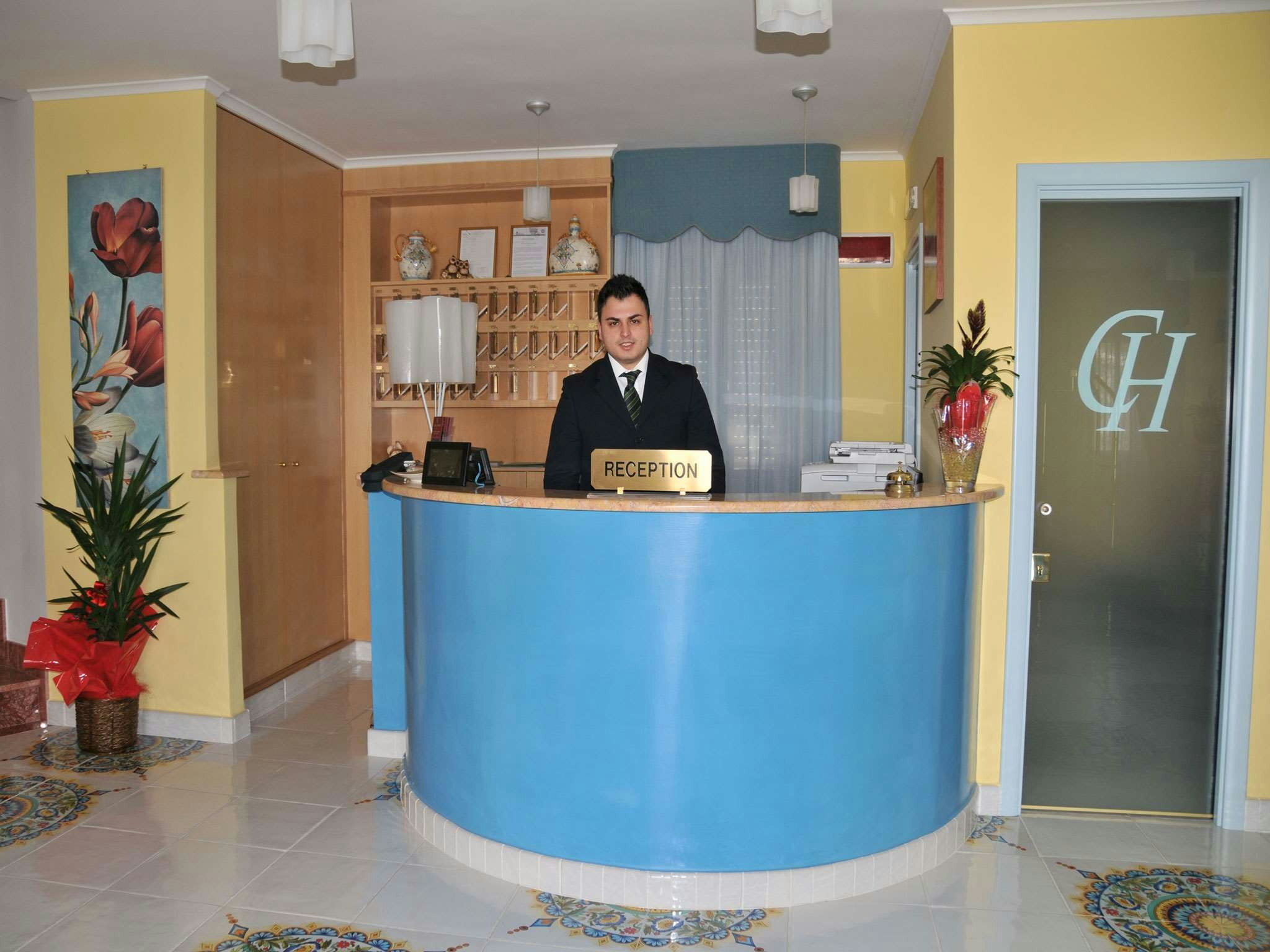 Lobby at Costa, POMPEI