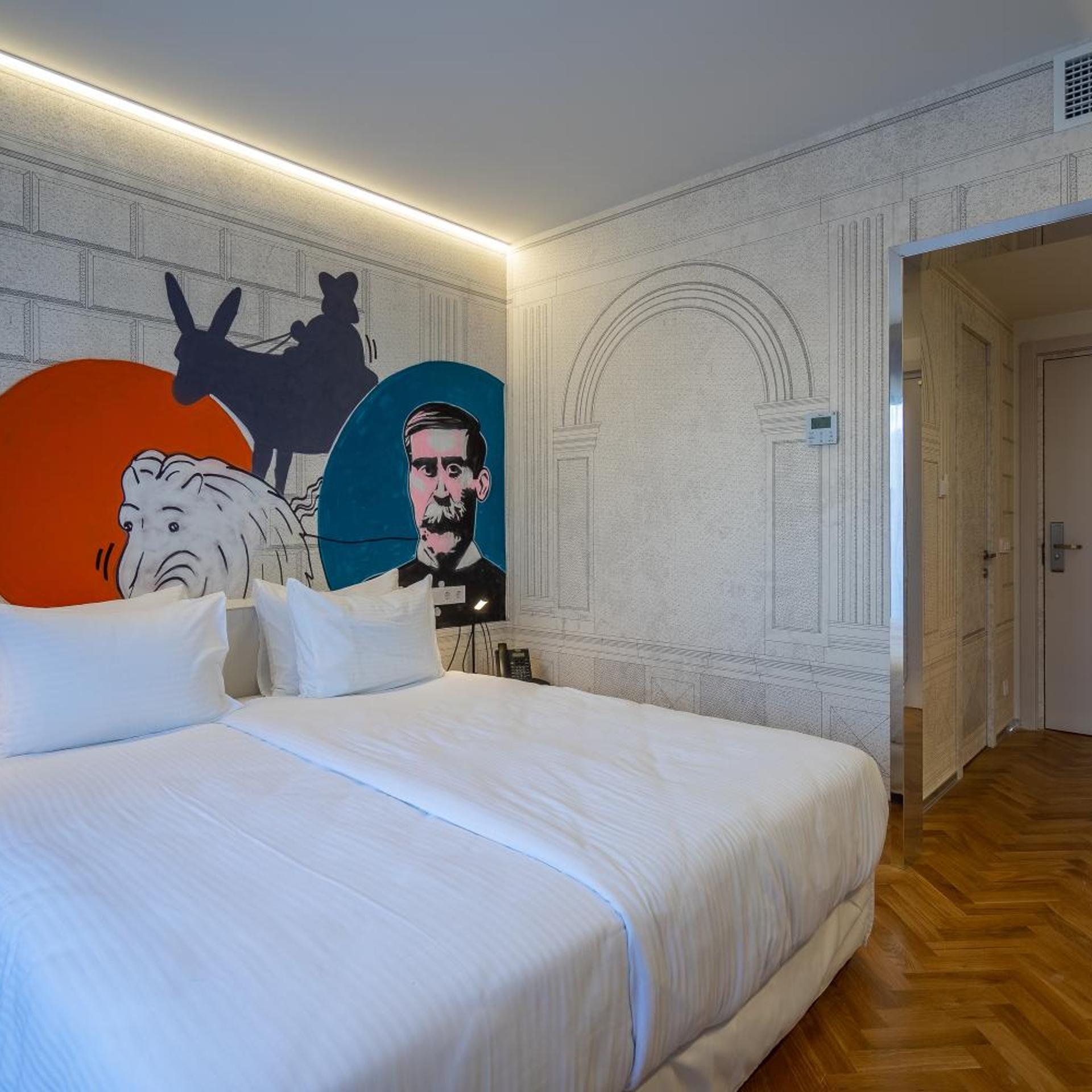 غرفة قياسية بسرير مزدوج، Platforma Design Hotel 2/10