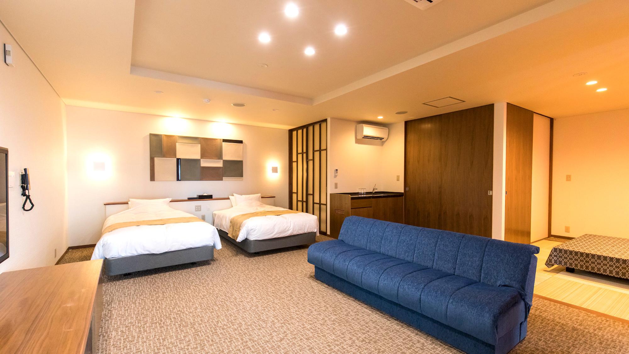 Japanese Western, Deluxe, Suite, Ocean View, Outdoor Bath, Top Floor
