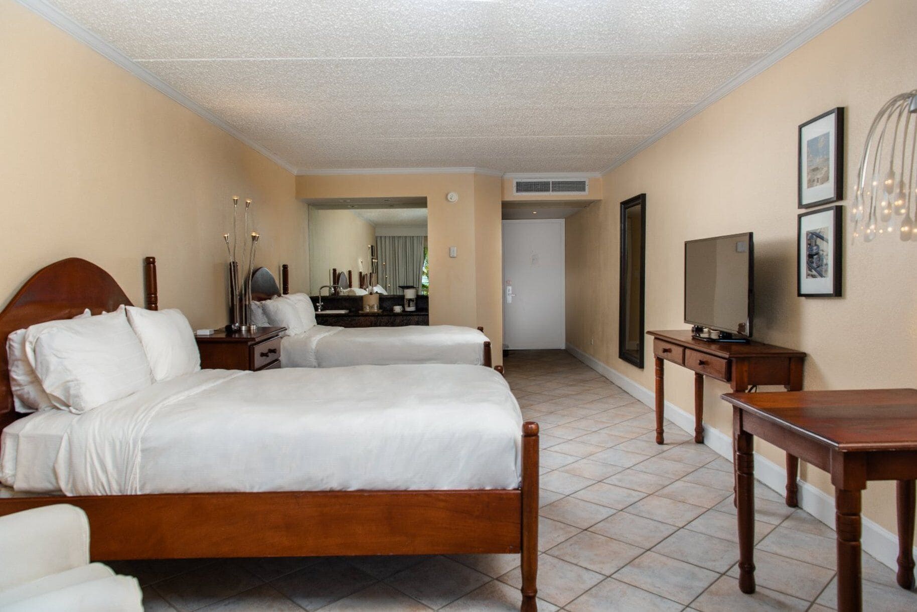 Room, 2 Double Beds, Ocean Front