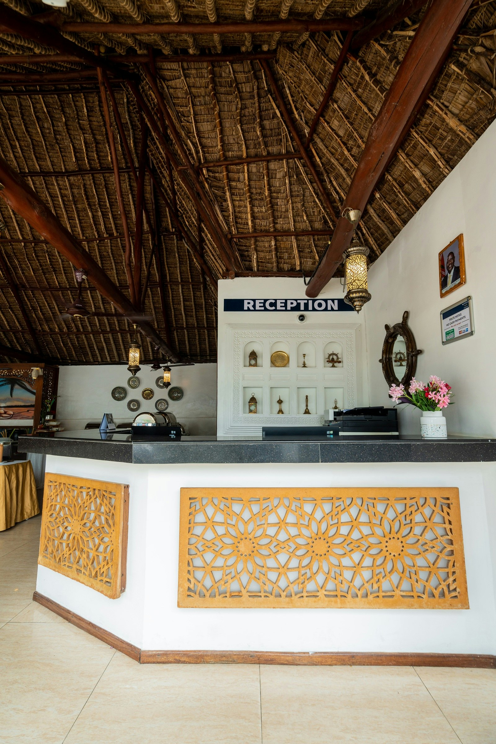 Lobby at Prideinn Hotel Nyali, MOMBASA