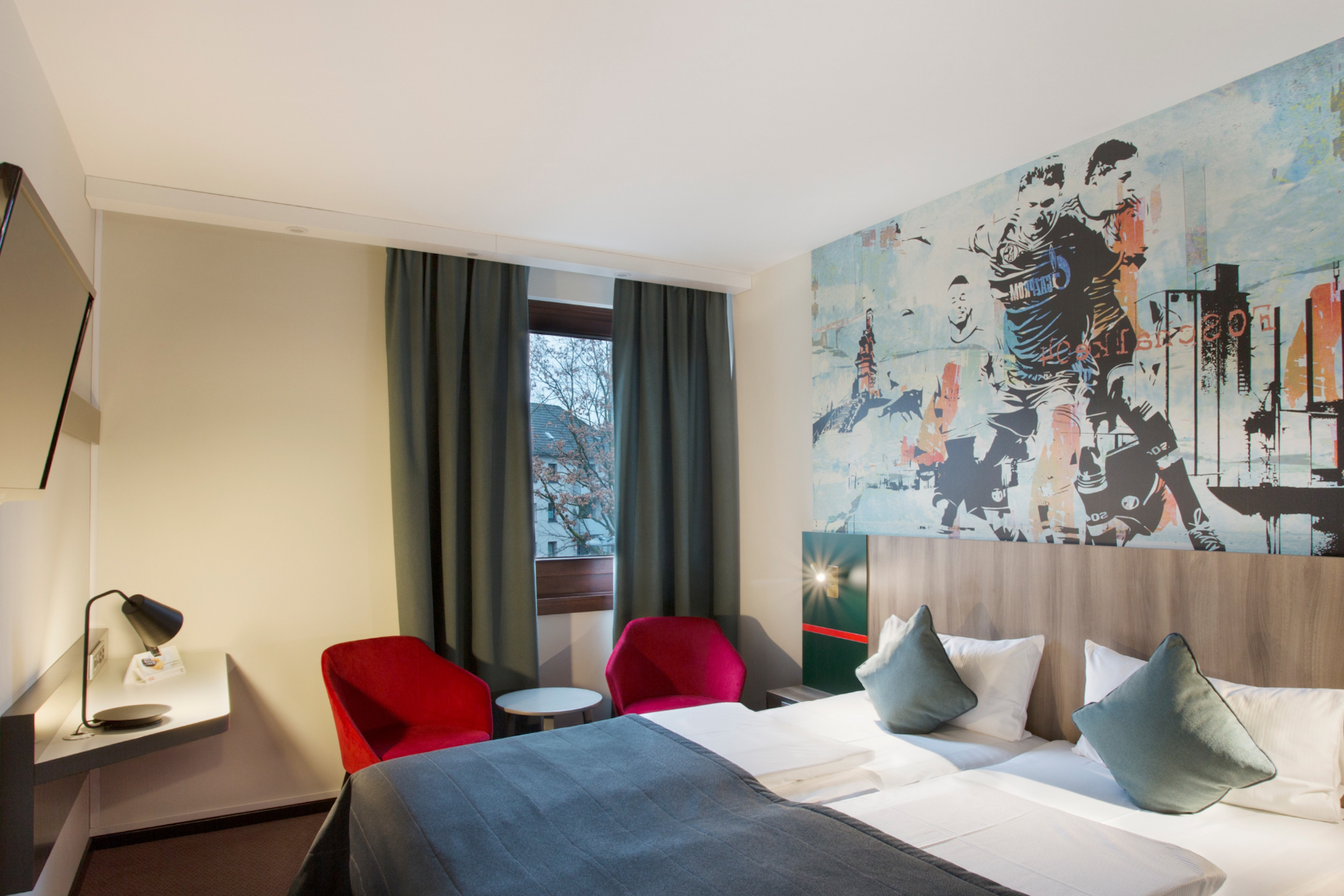Standard, Twin Beds