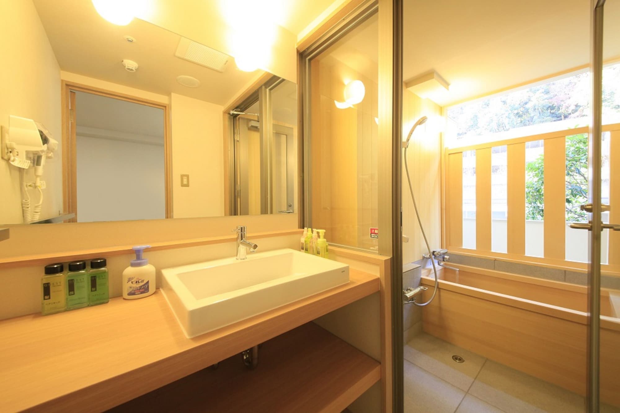 Japanese Style Room with Semi Open-Air Bath - Non-Smoking