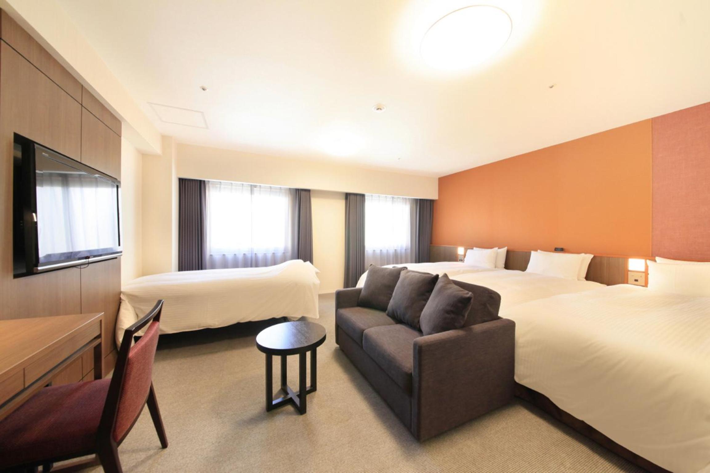 Comfort, 4 Beds, Twin Beds, with Extra Bed, Smoking