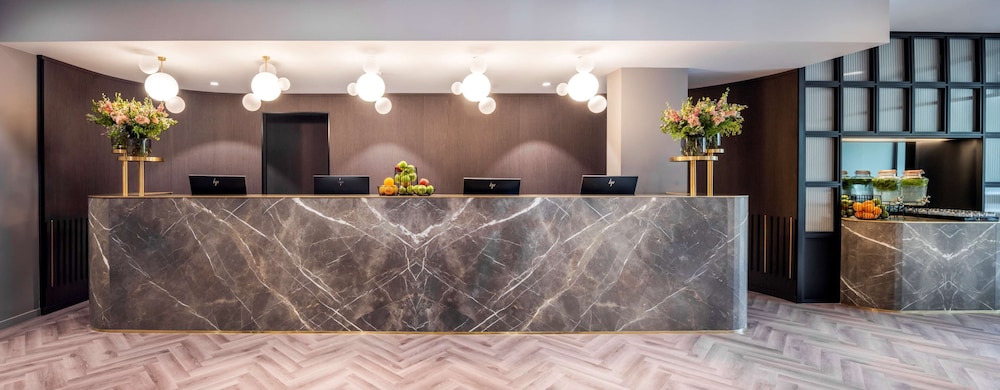 Lobby at DoubleTree by Hilton Brussels City, Belgium, BRUSSELS