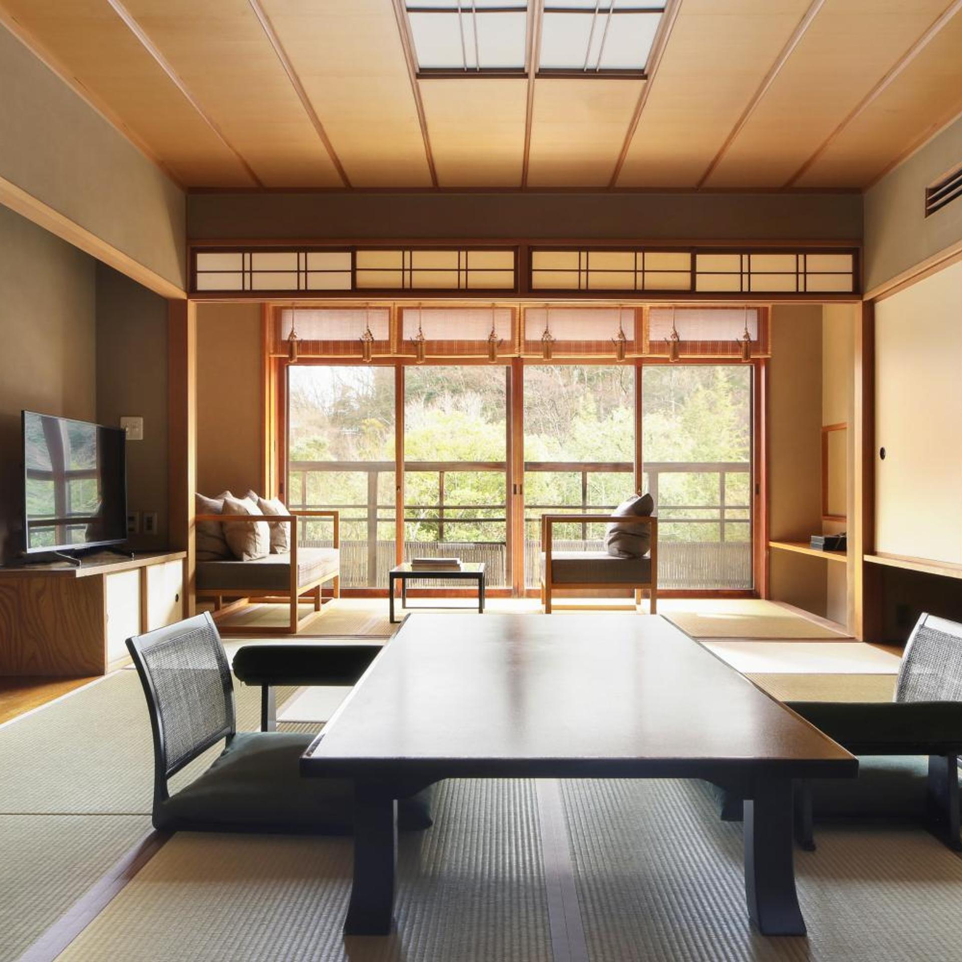 Japanese, Yur, Suite, Cypress Bath