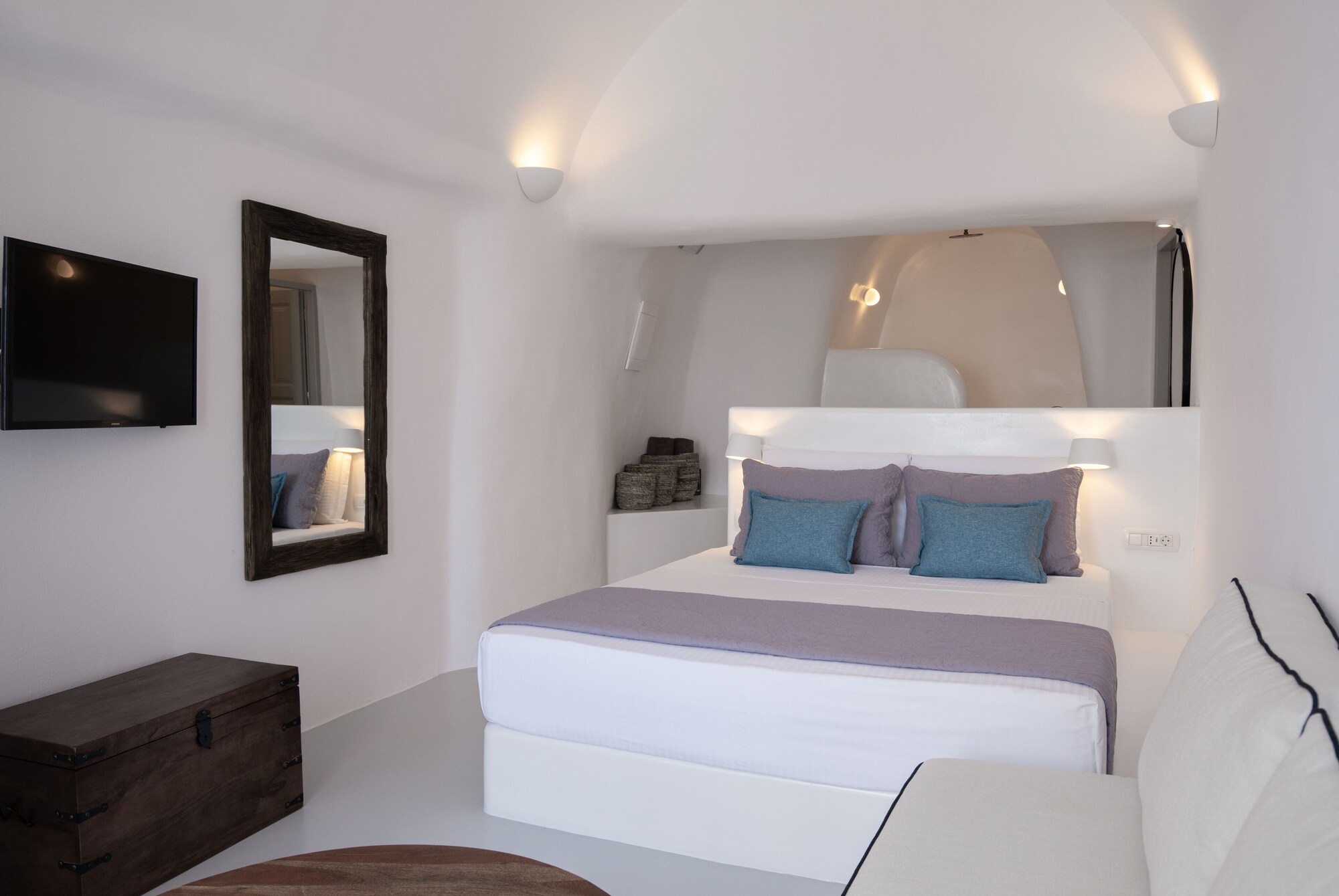 JUNIOR SUITE, CALDERA VIEW, PLUNGE POOL, BALCONY