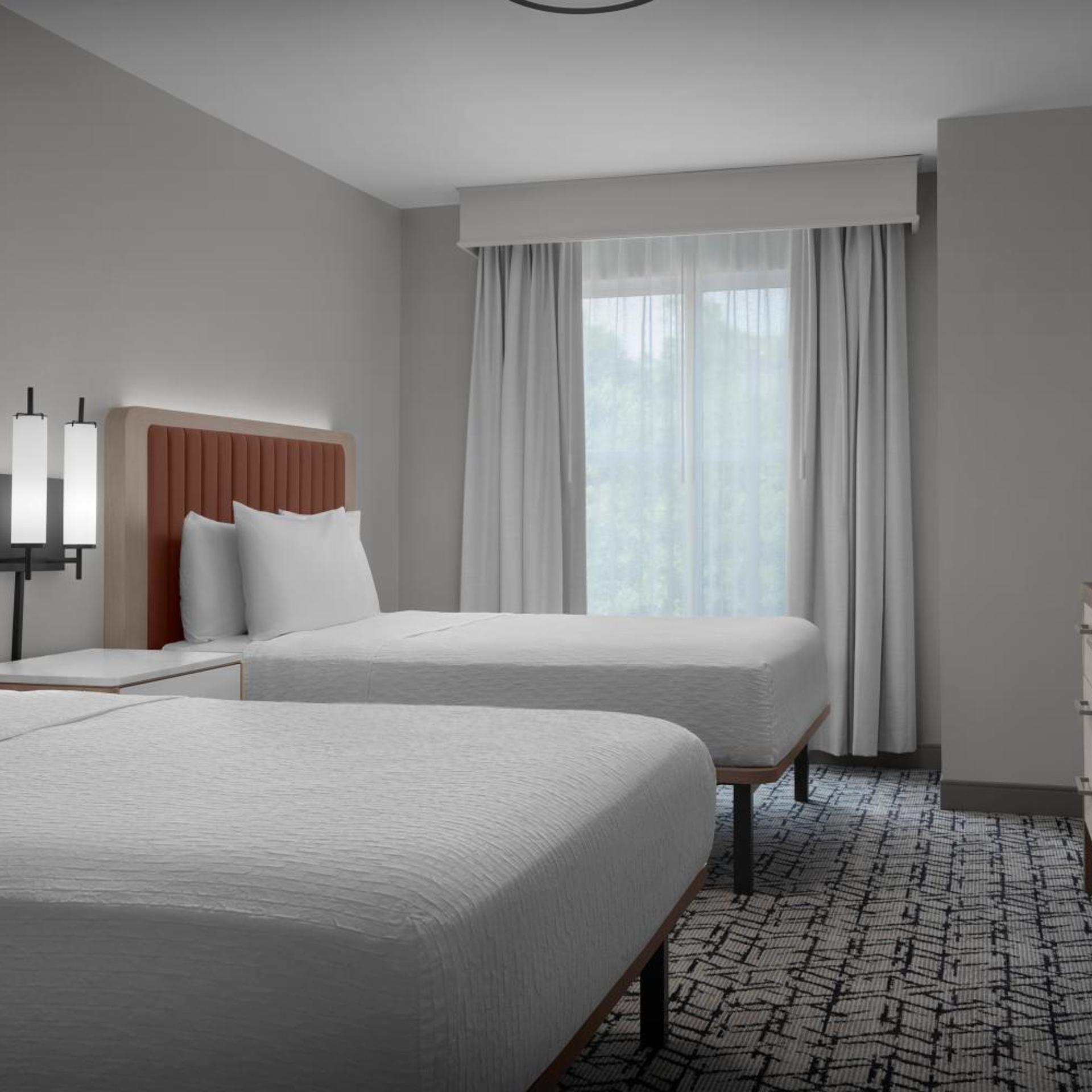 Suite, 2 Queen Beds, Sofa, Accessible