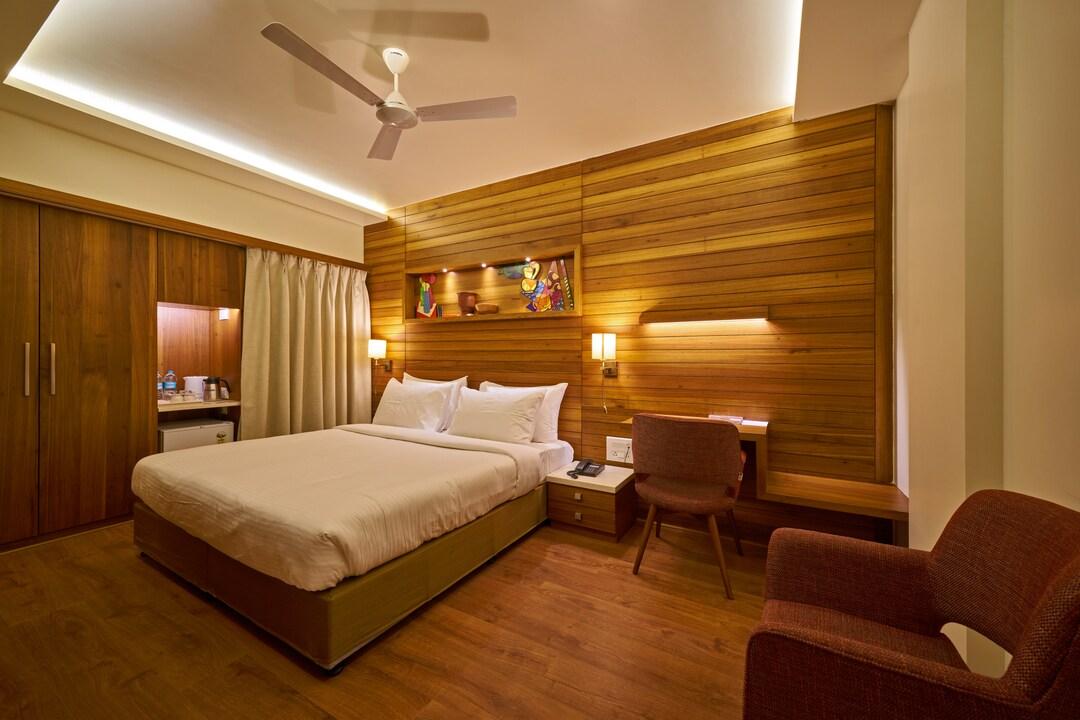 غرفة تنفيذية بسرير مزدوج، Hotel Atharv 3/3
