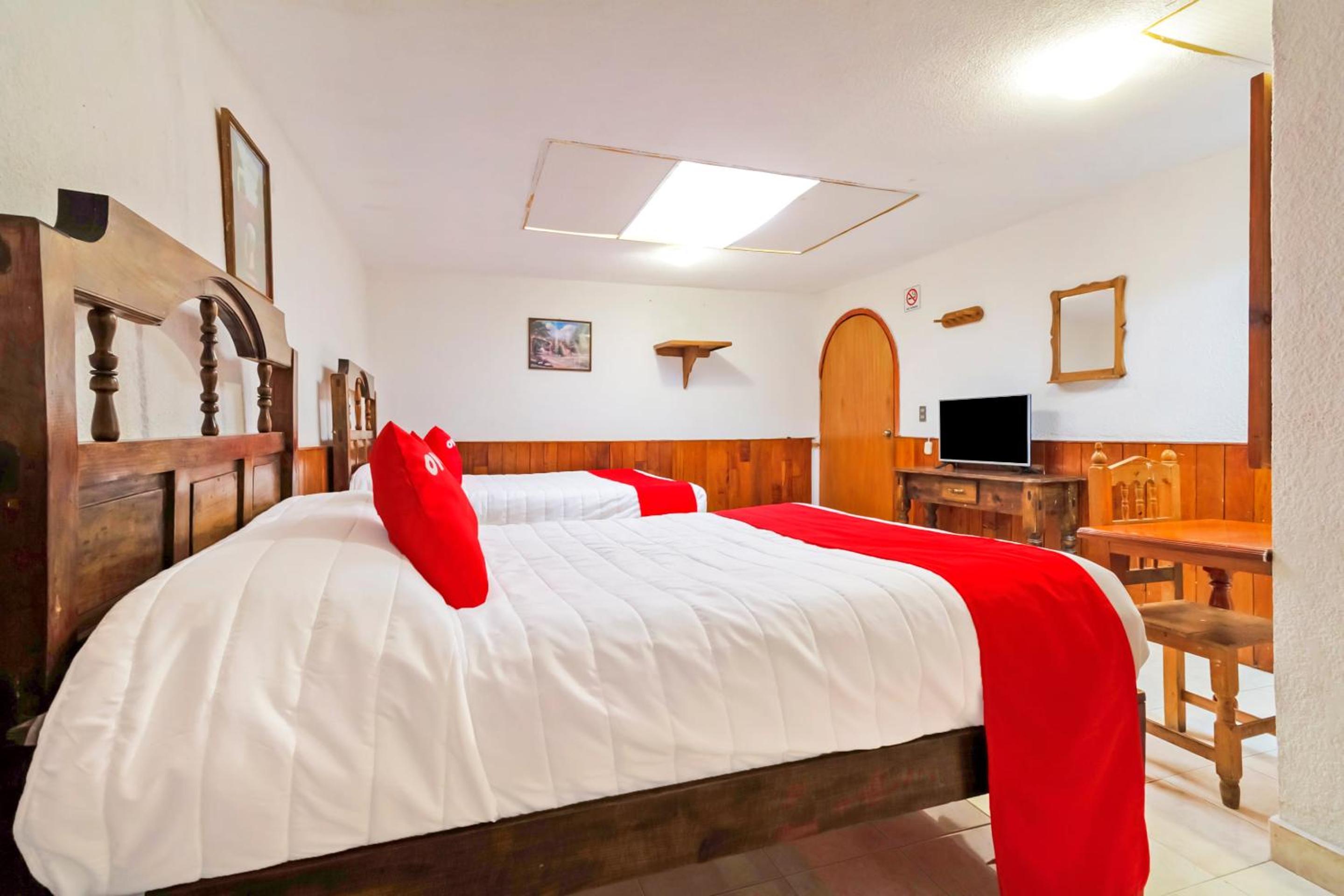 Standard two beds with shared Bathrooms
